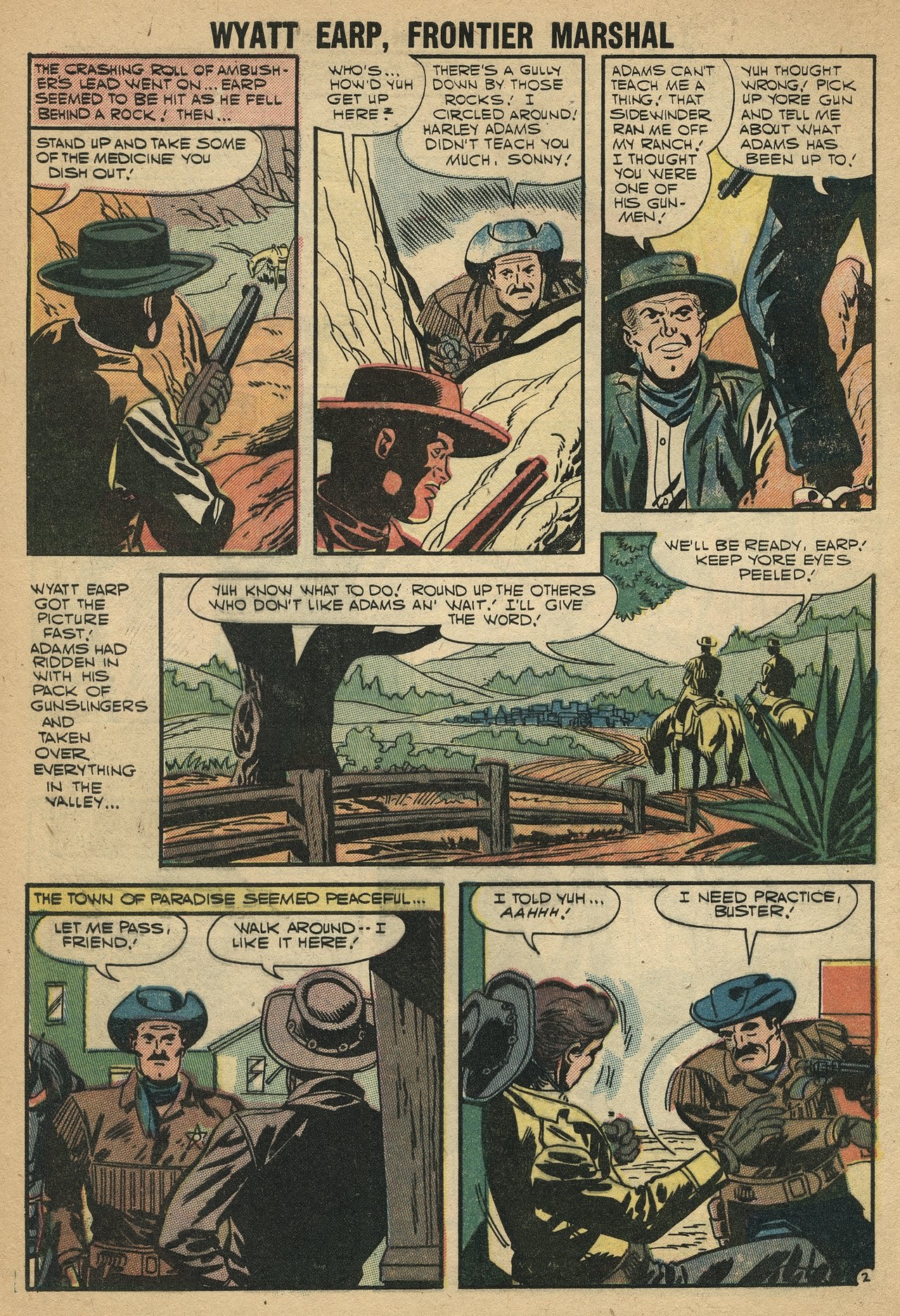 Read online Wyatt Earp Frontier Marshal comic -  Issue #17 - 4
