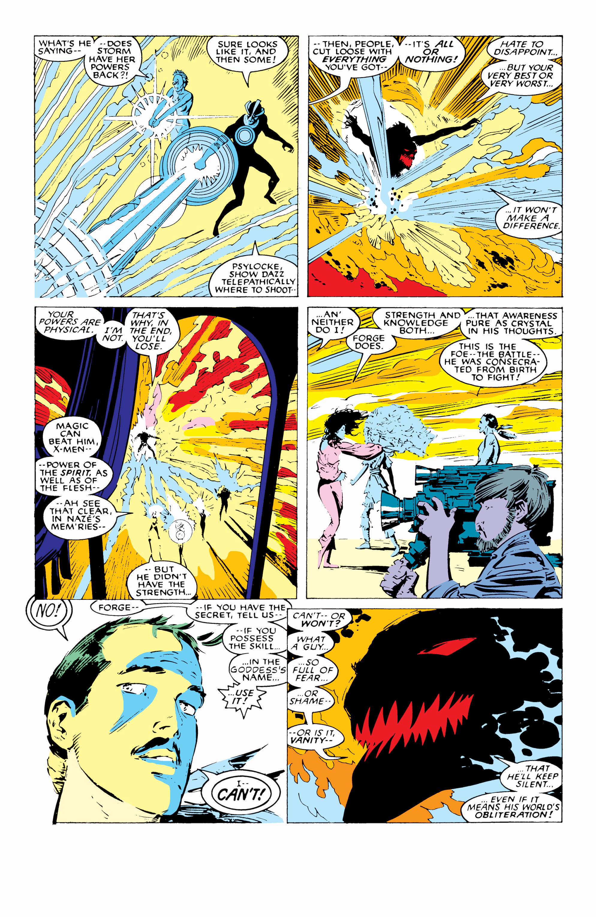 Read online X-Men Milestones: Fall of the Mutants comic -  Issue # TPB (Part 1) - 84