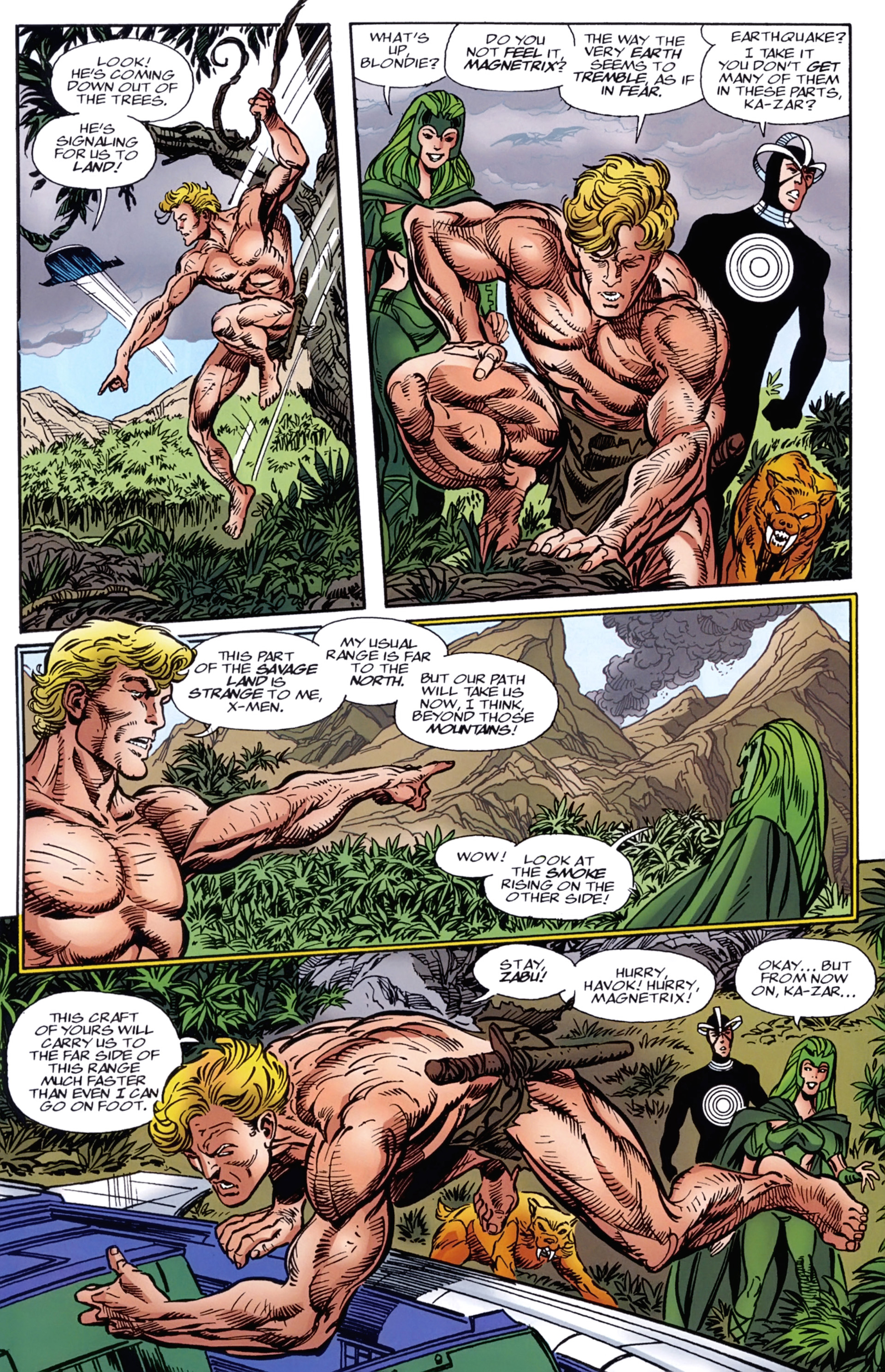 Read online X-Men: Hidden Years comic -  Issue #5 - 11