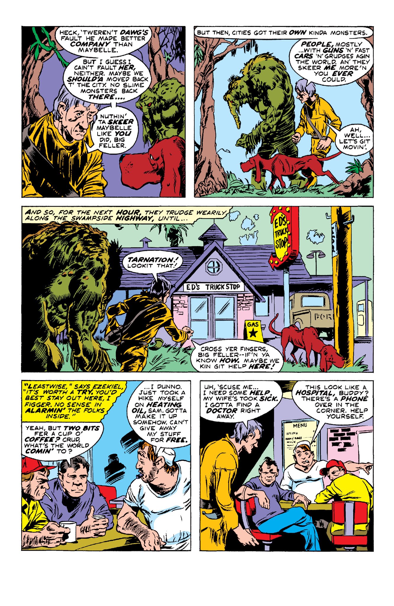 Read online Man-Thing by Steve Gerber: The Complete Collection comic -  Issue # TPB 2 (Part 1) - 96