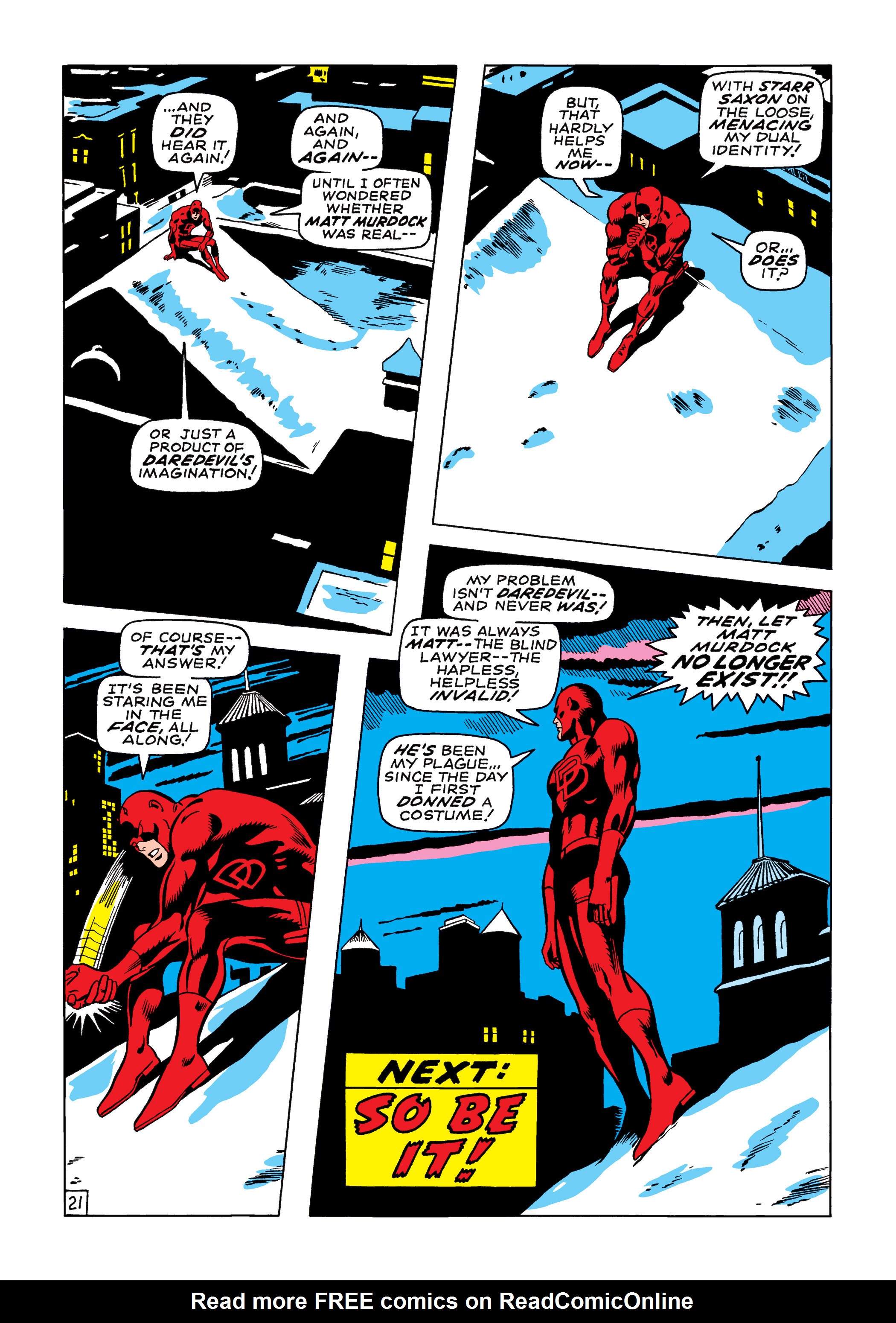 Read online Marvel Masterworks: Daredevil comic -  Issue # TPB 5 (Part 3) - 57
