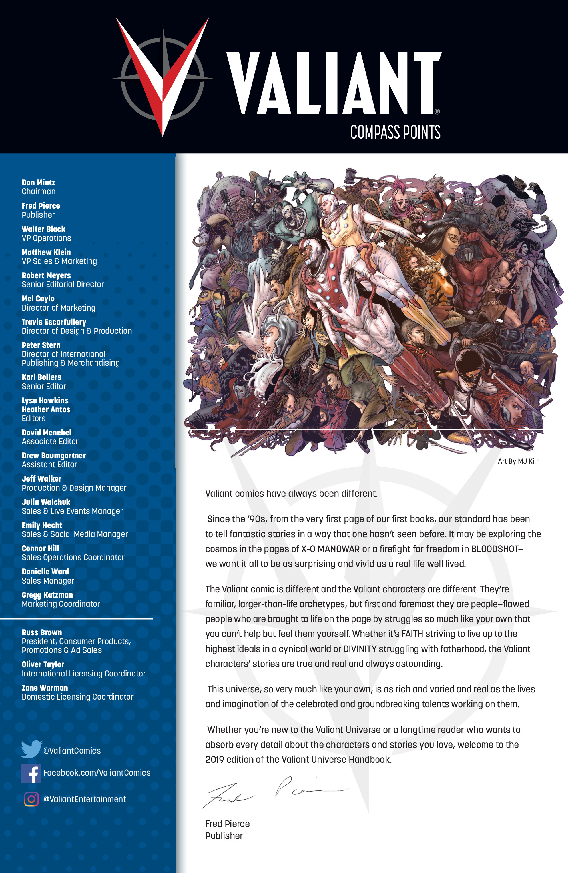 Read online Valiant Universe Handbook 2019 Edition comic -  Issue # Full - 67