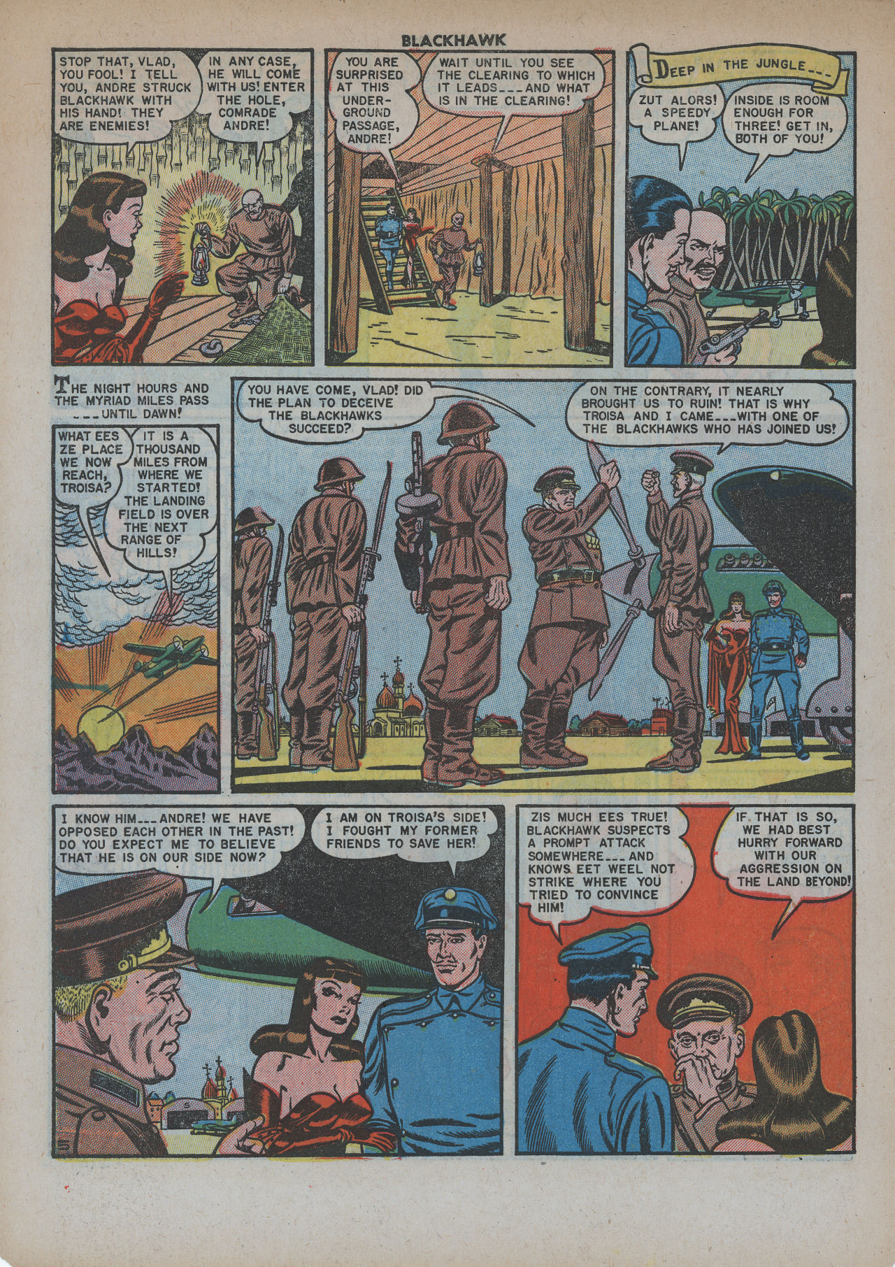 Read online Blackhawk (1957) comic -  Issue #39 - 46