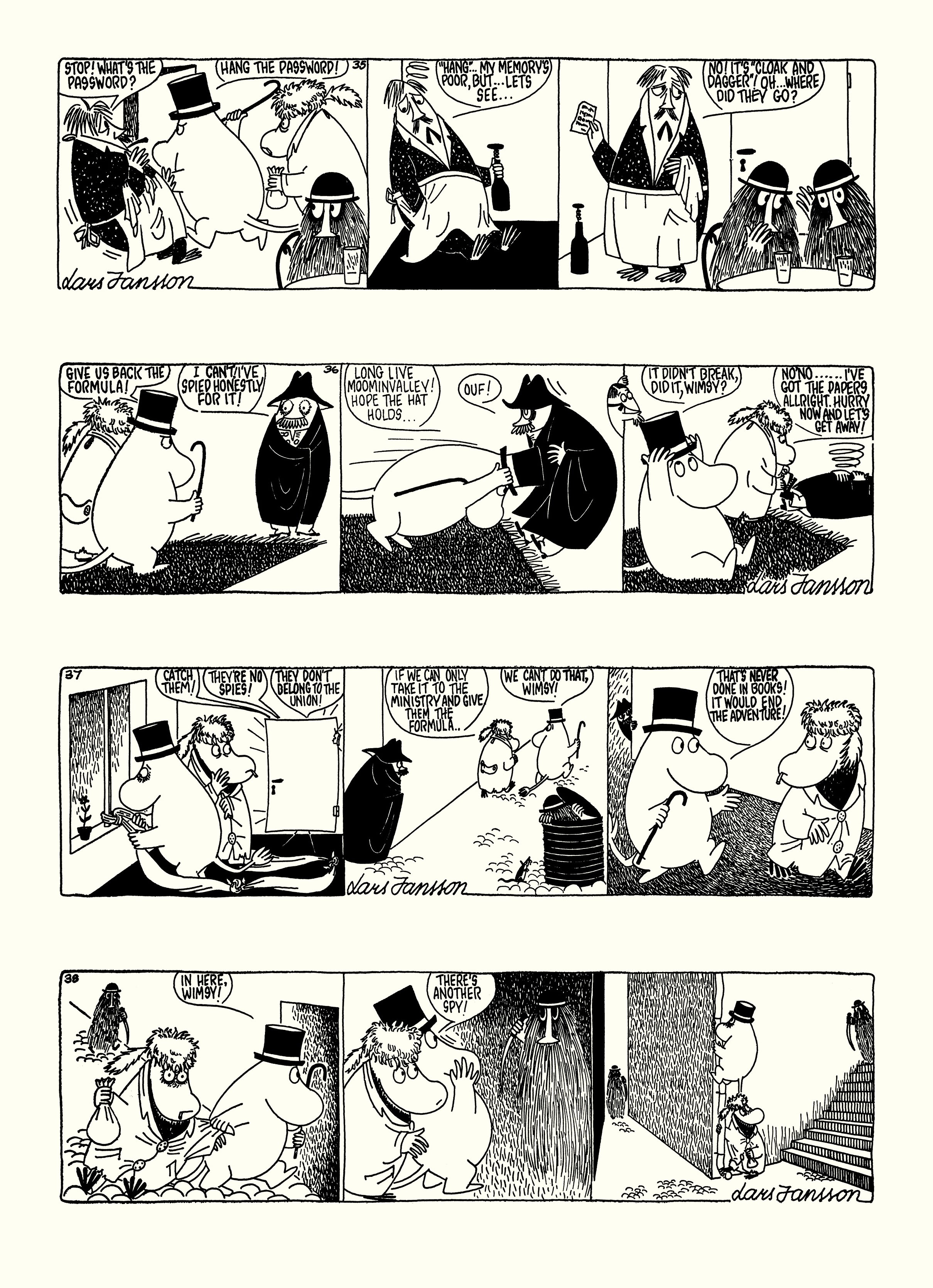 Read online Moomin: The Complete Lars Jansson Comic Strip comic -  Issue # TPB 6 - 56