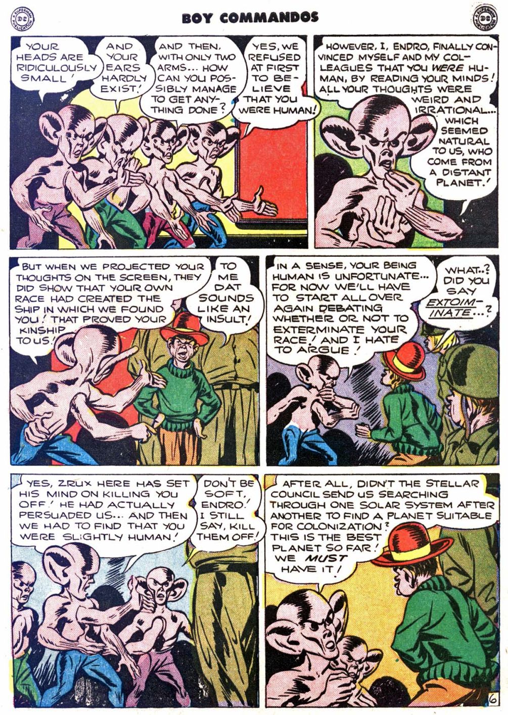 Read online Boy Commandos comic -  Issue #12 - 43