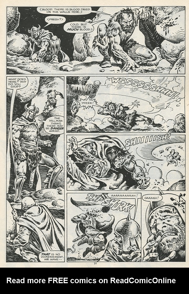 Read online The Savage Sword Of Conan comic -  Issue #178 - 33