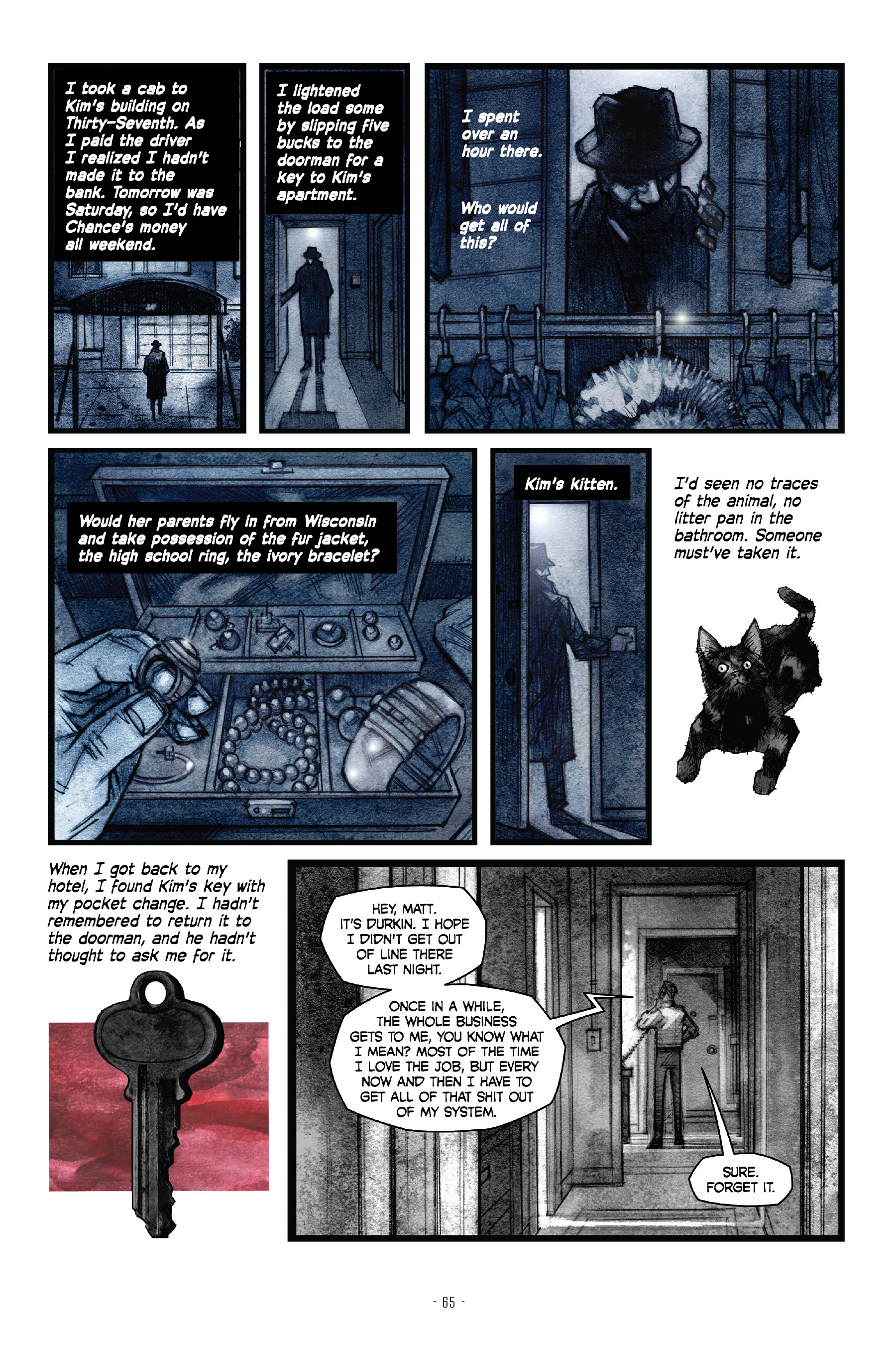 Read online Eight Million Ways To Die comic -  Issue # TPB - 64