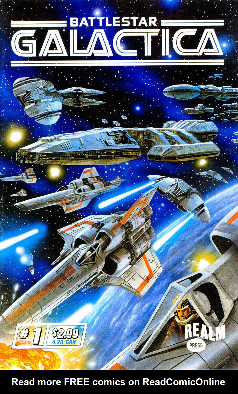 Read online Battlestar Galactica (1997) comic -  Issue #1 - 1