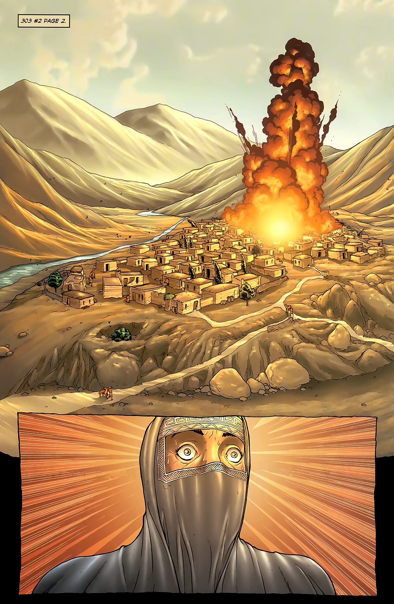 Read online Garth Ennis' 303 comic -  Issue #0 - 3