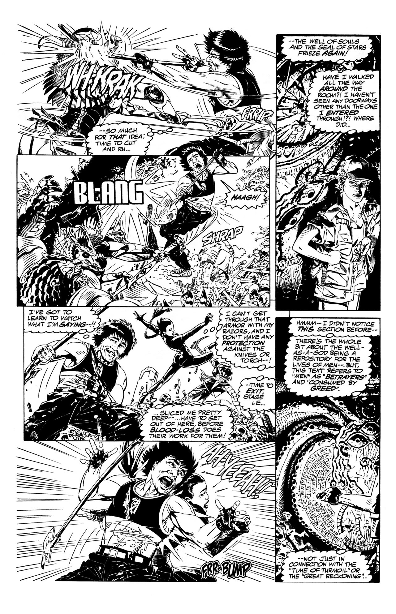 Read online Jackie Chan's Spartan X: Hell Bent Hero For Hire comic -  Issue #4 - 8