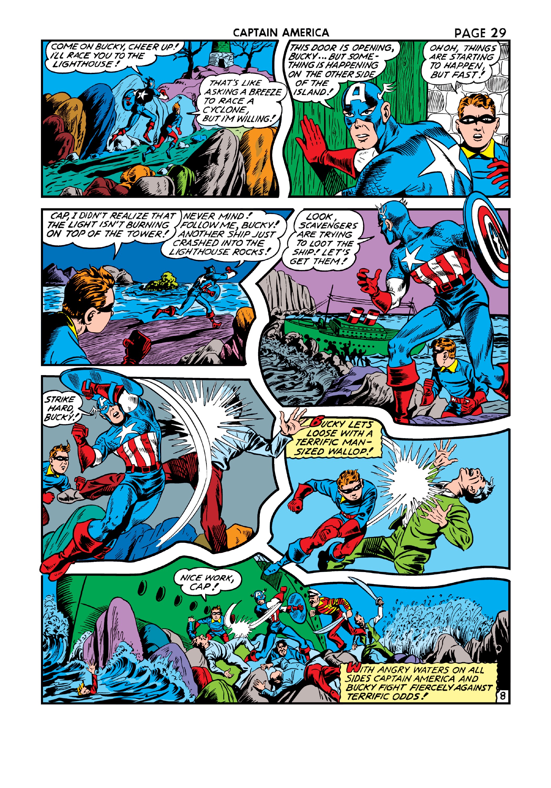 Read online Marvel Masterworks: Golden Age Captain America comic -  Issue # TPB 4 (Part 1) - 38