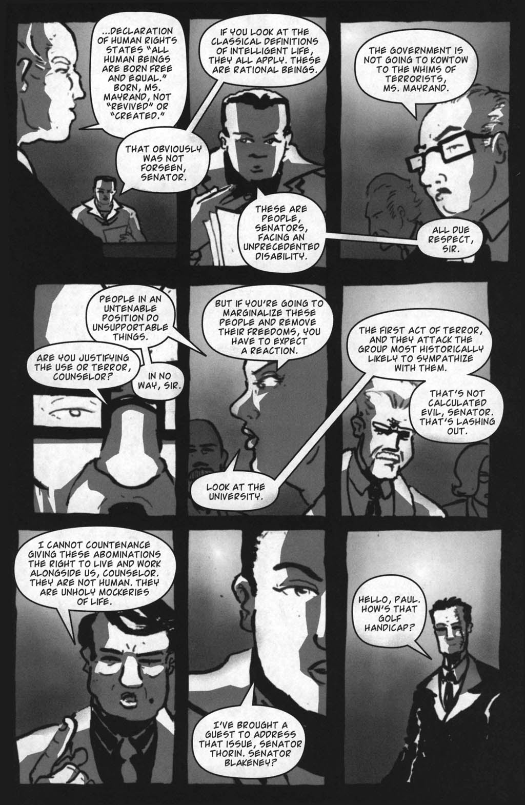 Read online Dead Eyes Open comic -  Issue #3 - 21