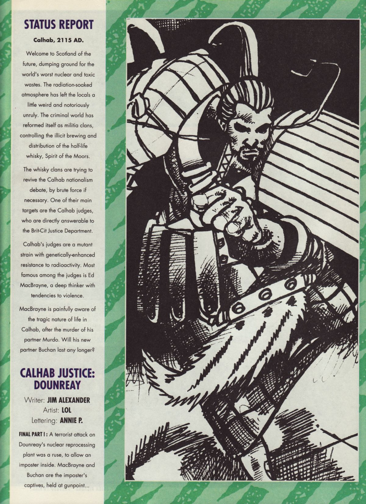 Read online Judge Dredd: The Megazine (vol. 2) comic -  Issue #33 - 12