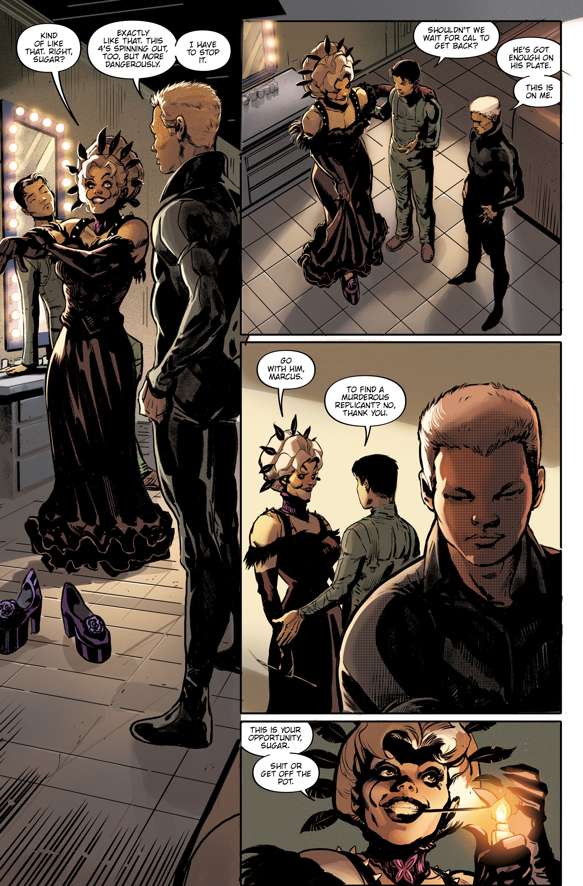 Read online Blade Runner Origins comic -  Issue #6 - 10