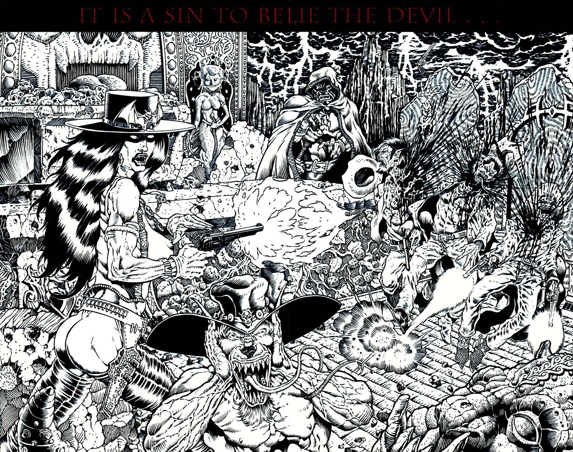 Read online Gunfighters in Hell comic -  Issue #4 - 3