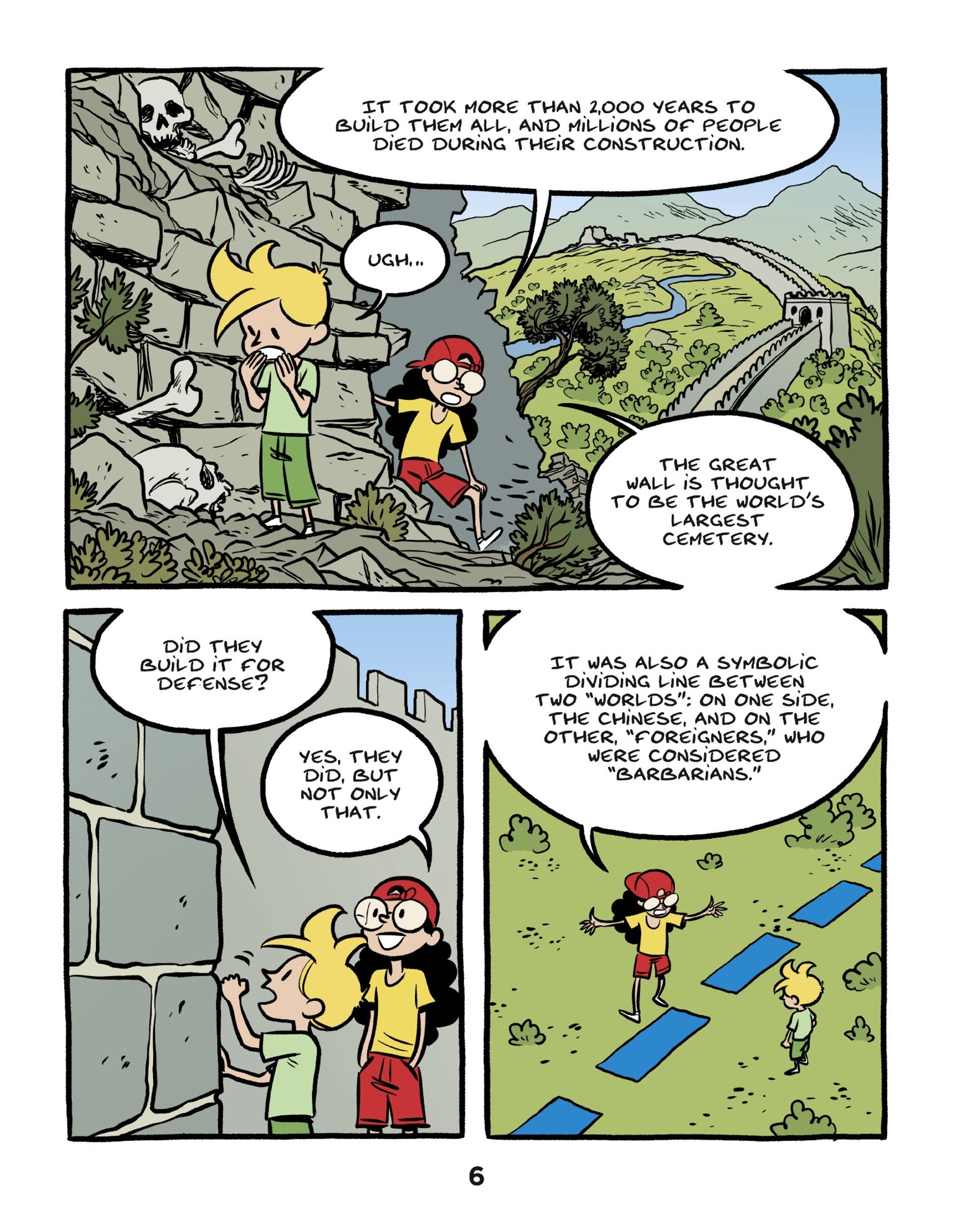 Read online On The History Trail With Ariane & Nino comic -  Issue #5 - 6