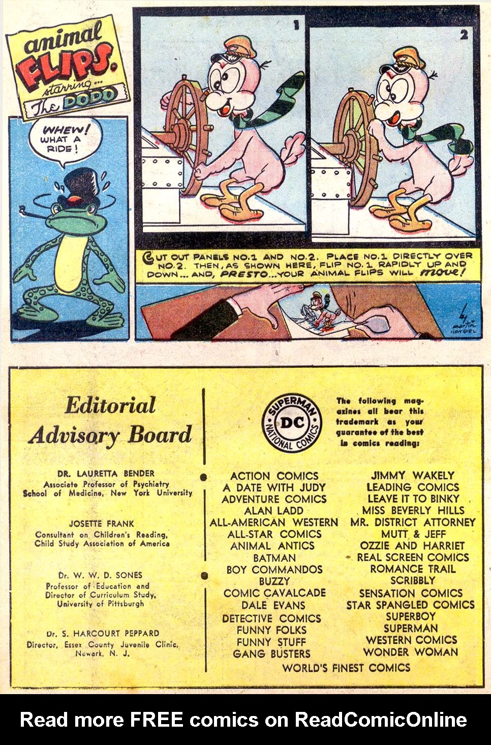 Read online Comic Cavalcade comic -  Issue #36 - 48