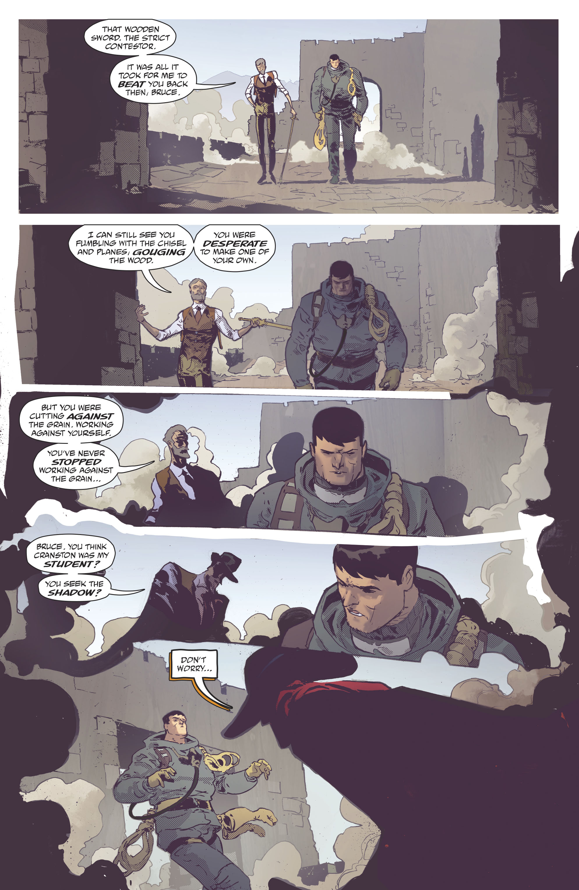 Read online Batman/Shadow comic -  Issue #1 - 26