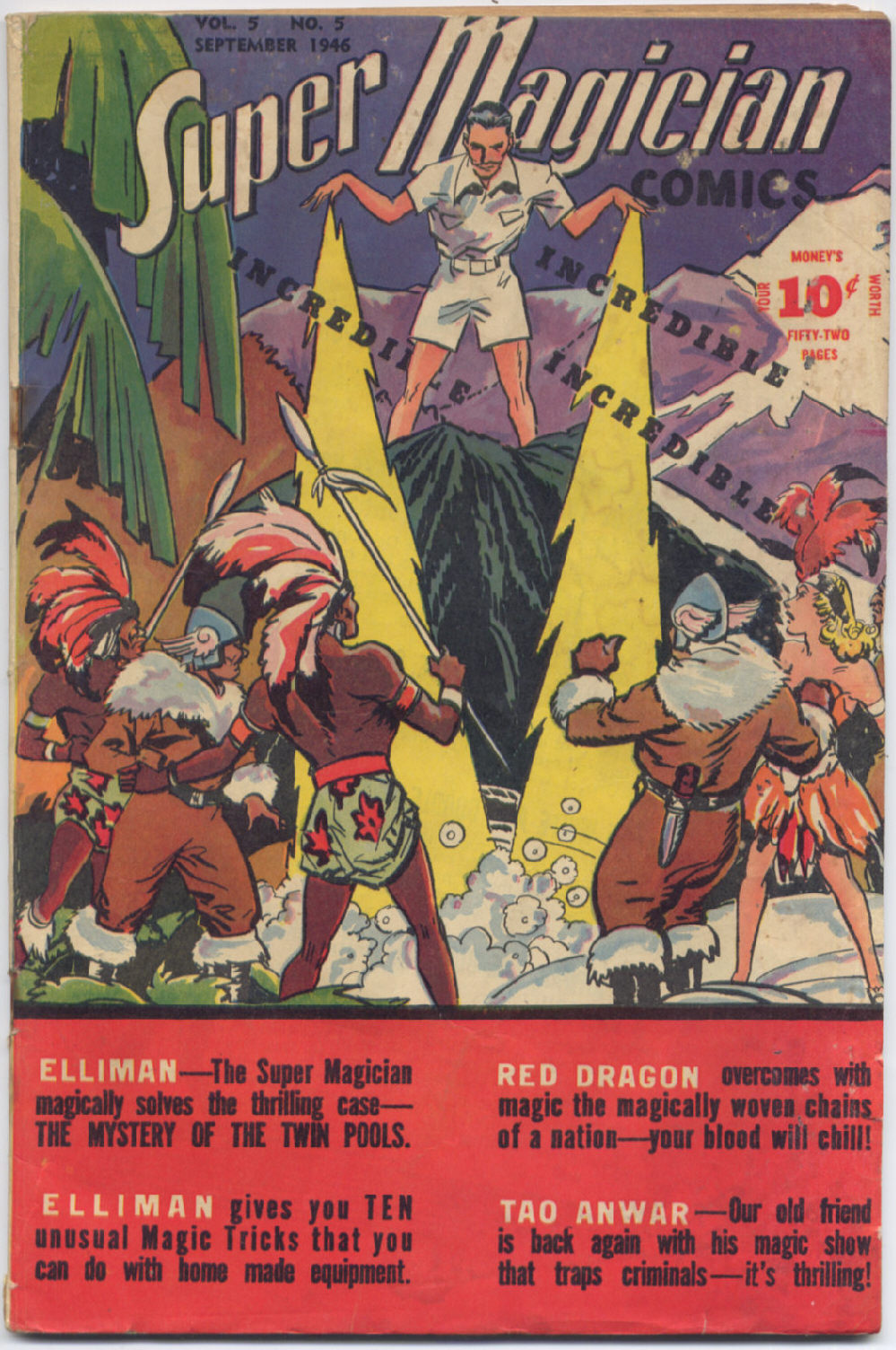 Read online Super-Magician Comics comic -  Issue #53 - 1