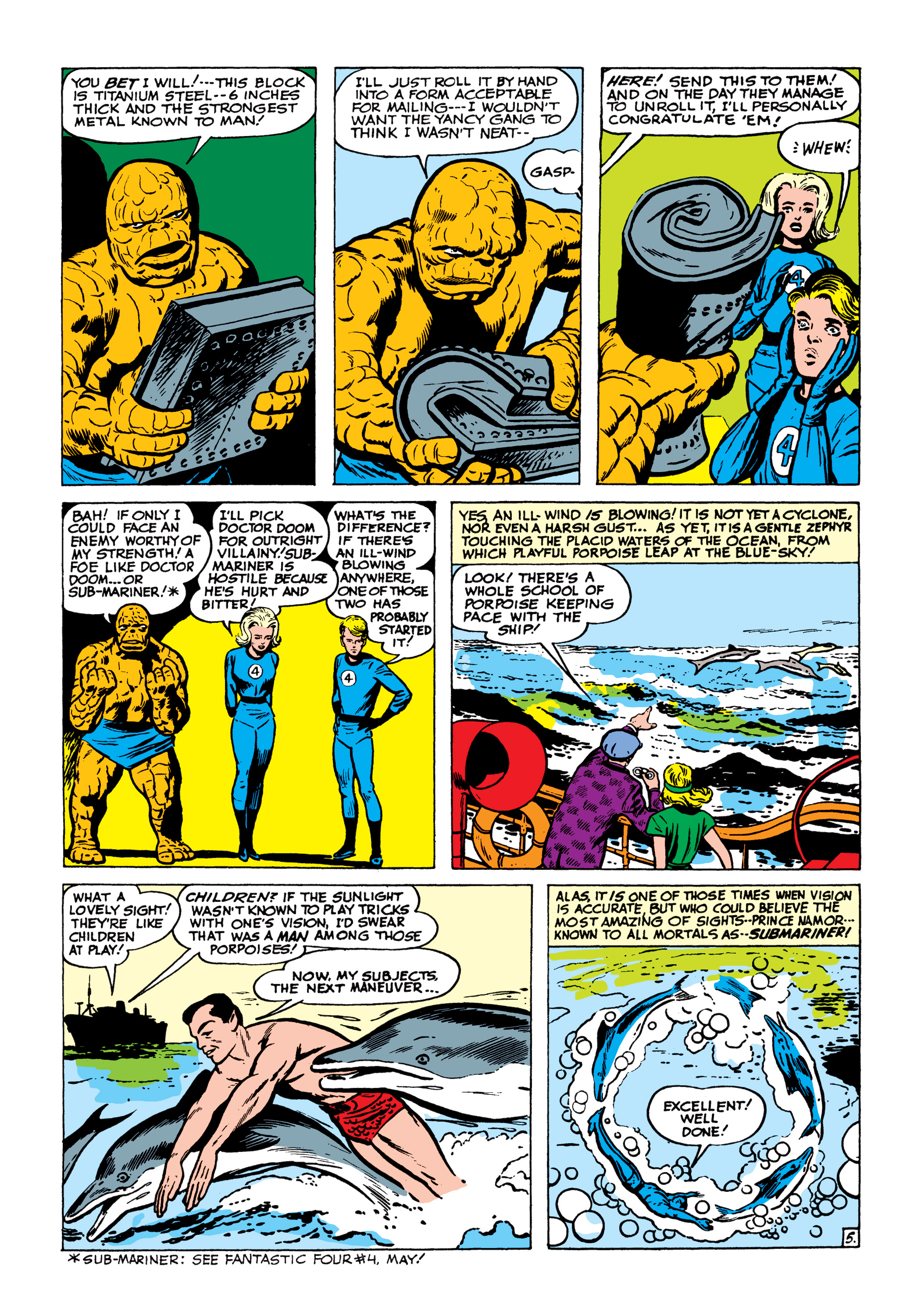 Read online Marvel Masterworks: The Fantastic Four comic -  Issue # TPB 1 (Part 2) - 37