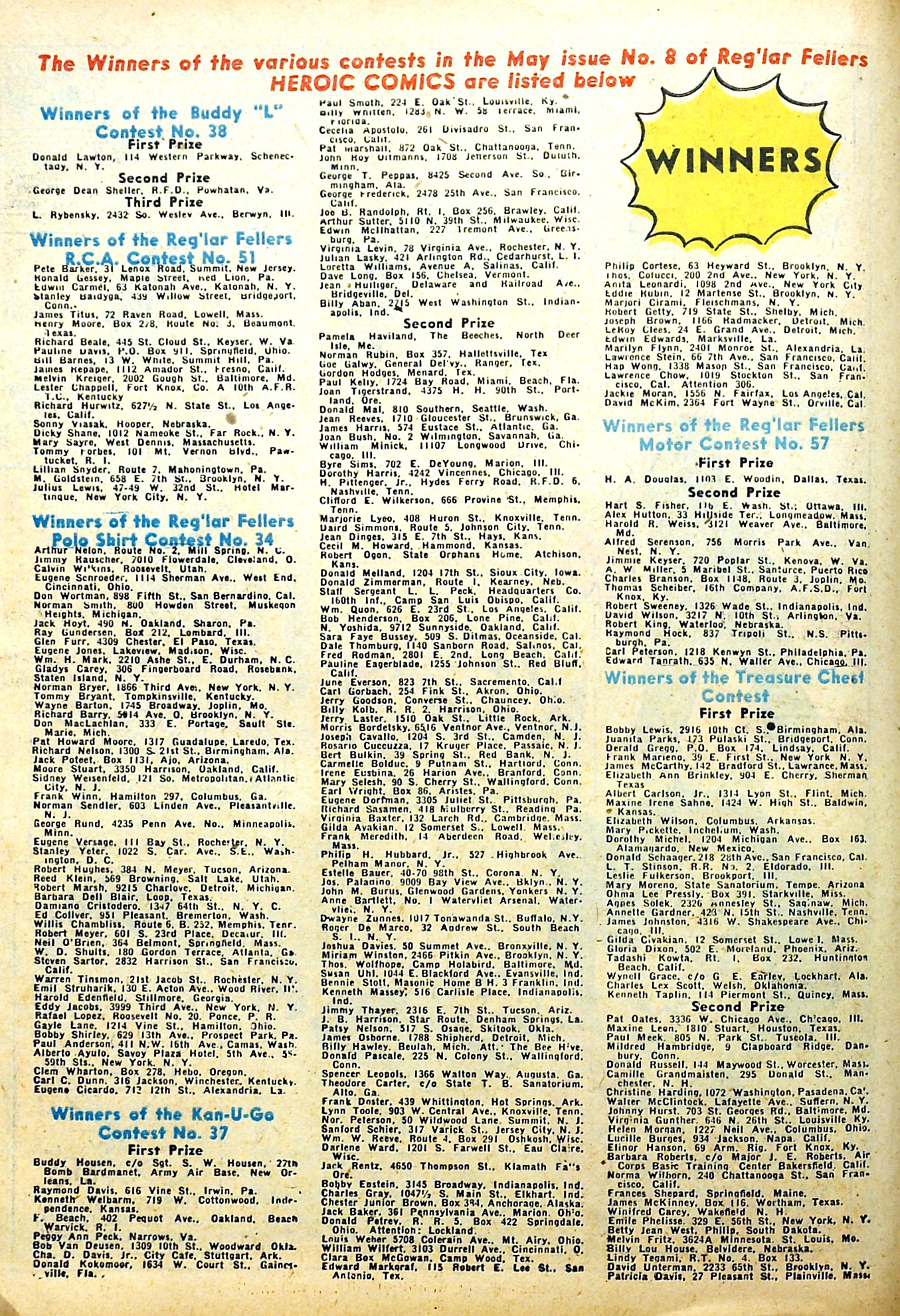 Read online Reg'lar Fellers Heroic Comics comic -  Issue #11 - 16