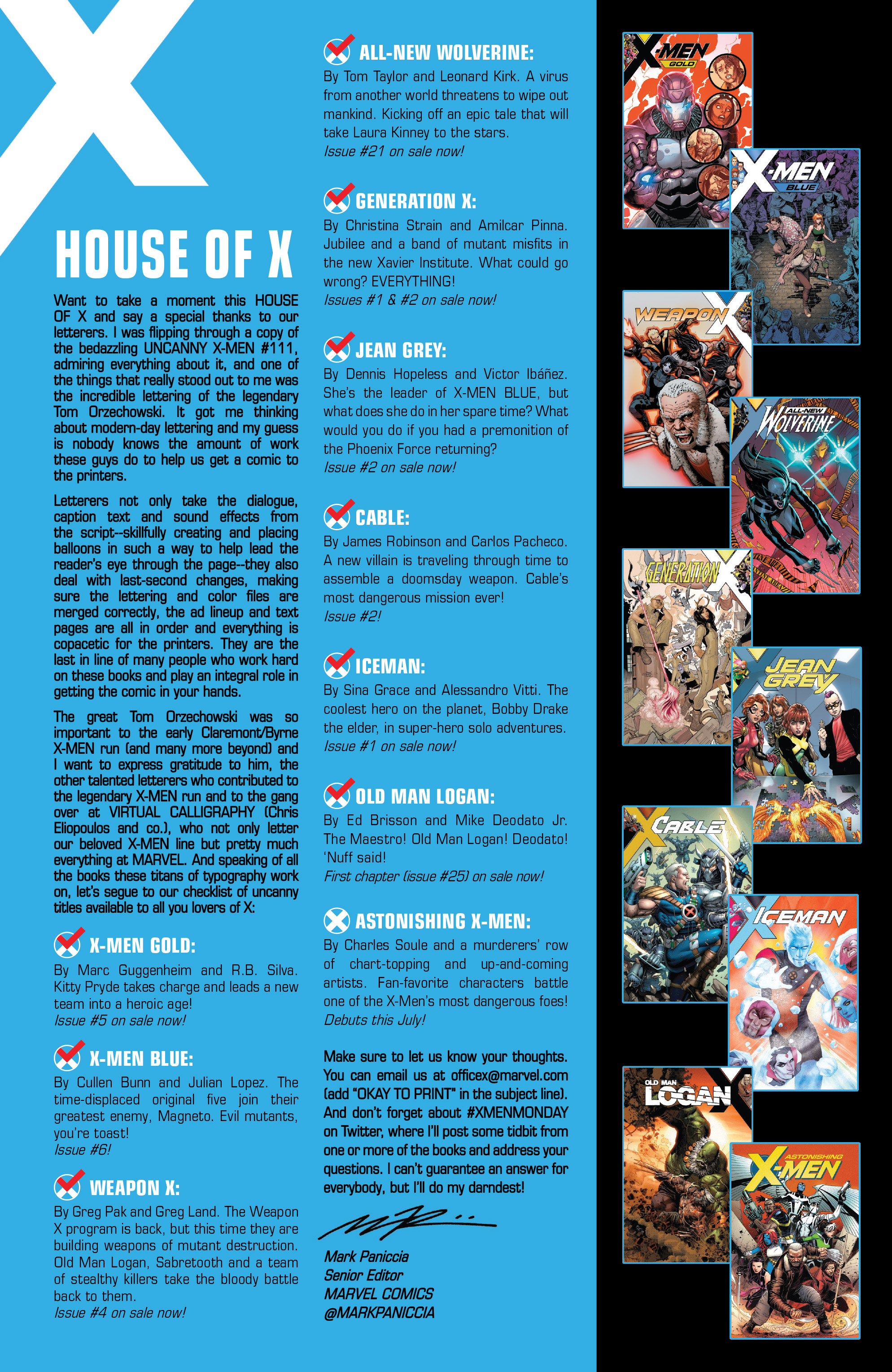 Read online X-Men: Blue comic -  Issue #5 - 22