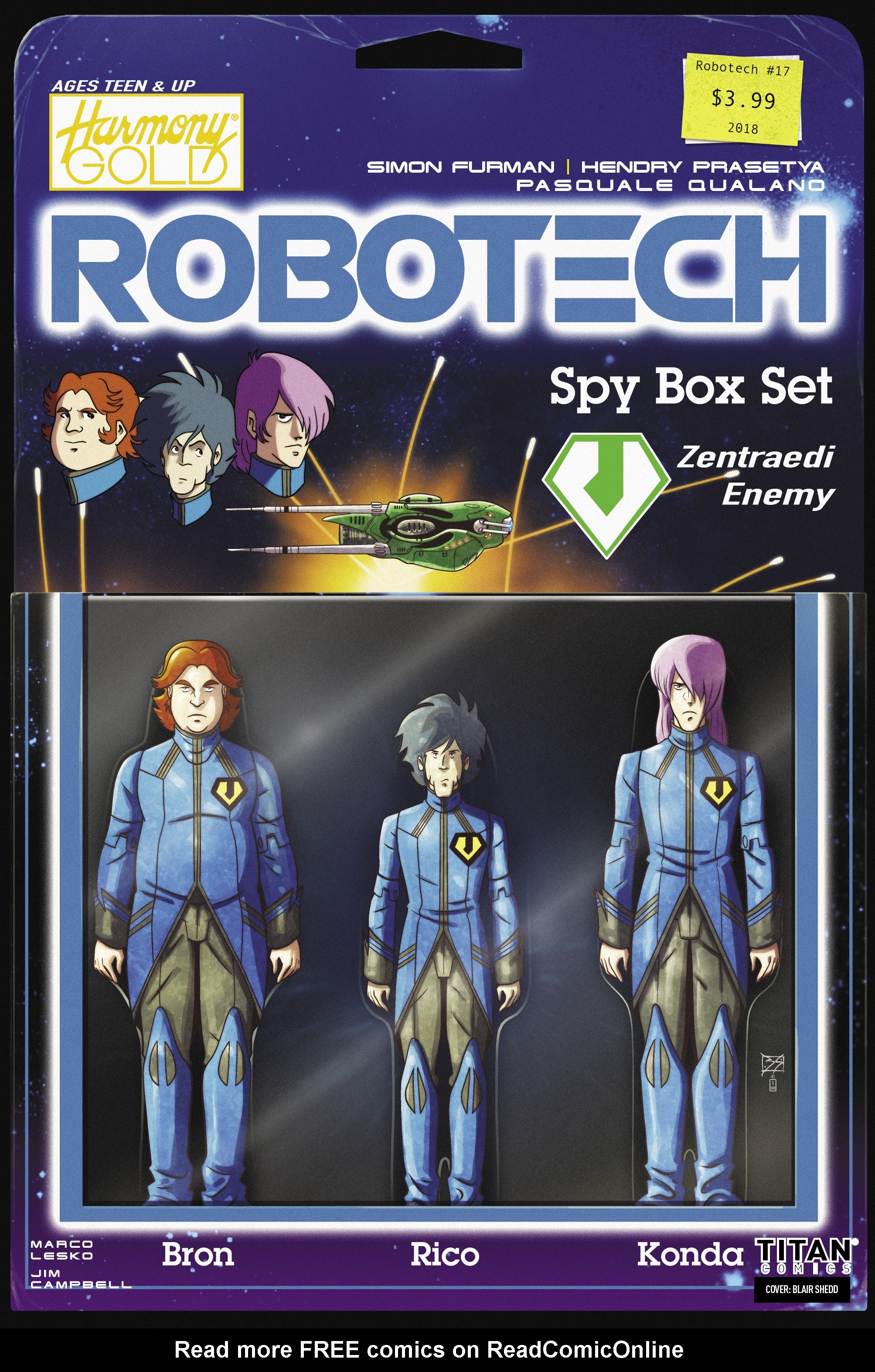 Read online Robotech (2017) comic -  Issue #17 - 31