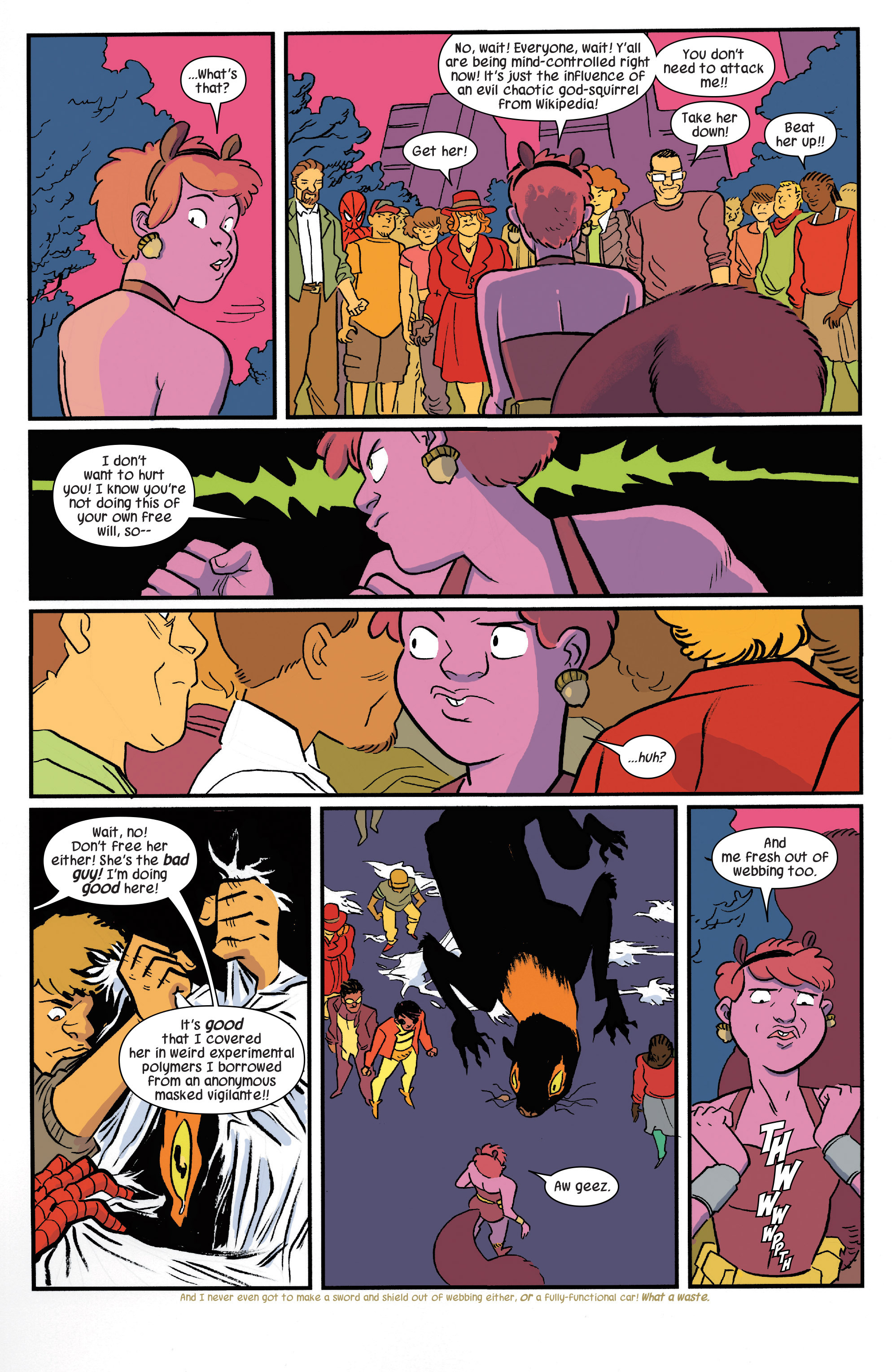 Read online The Unbeatable Squirrel Girl comic -  Issue #8 - 11
