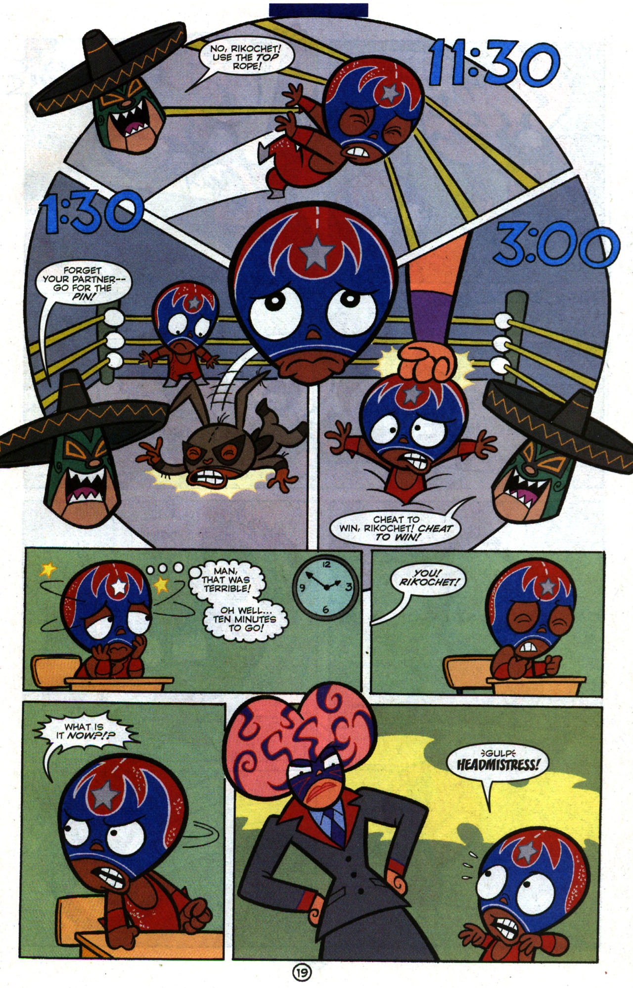 Read online Mucha Lucha comic -  Issue #1 - 20