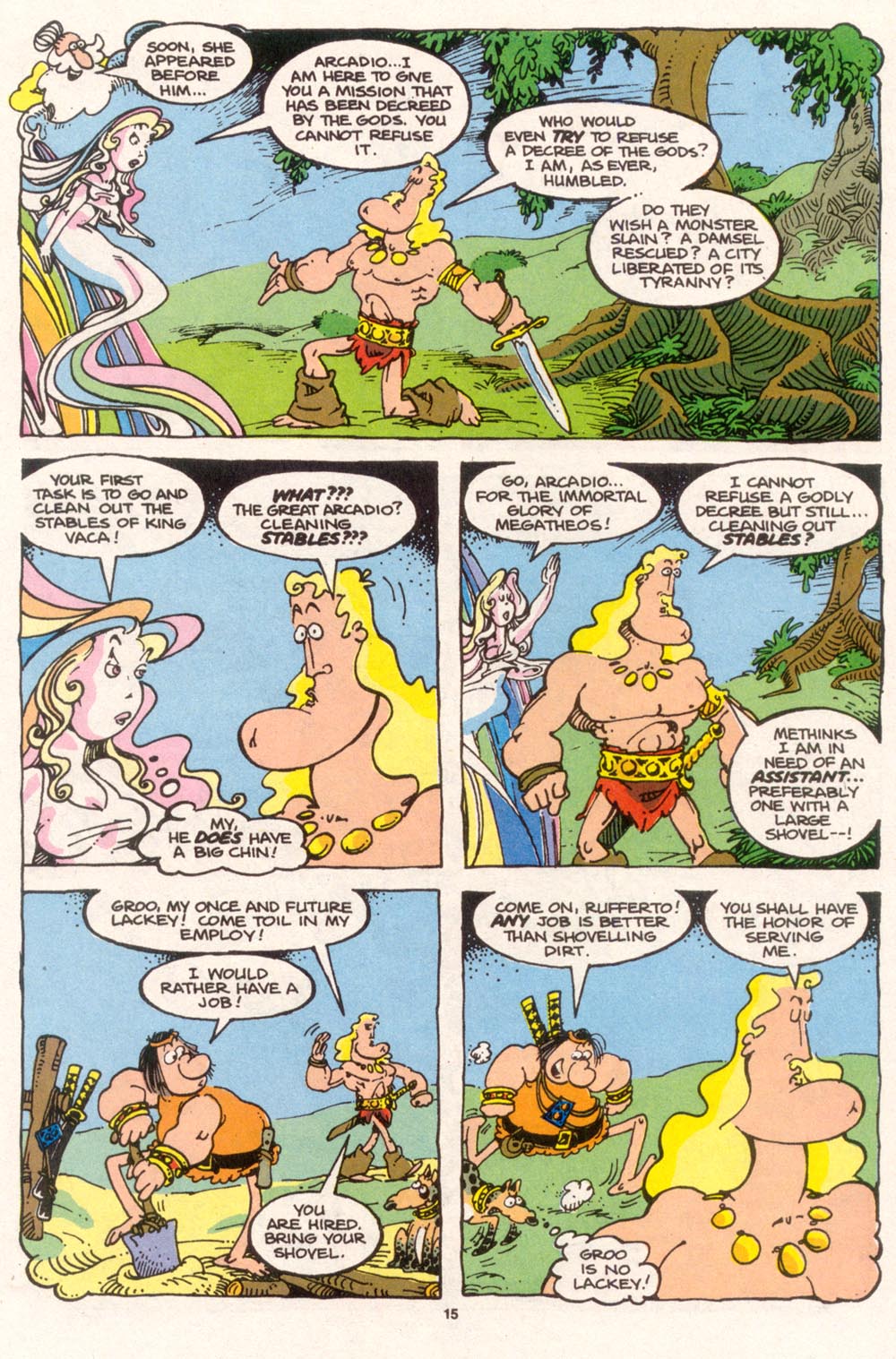 Read online Sergio Aragonés Groo the Wanderer comic -  Issue #96 - 16