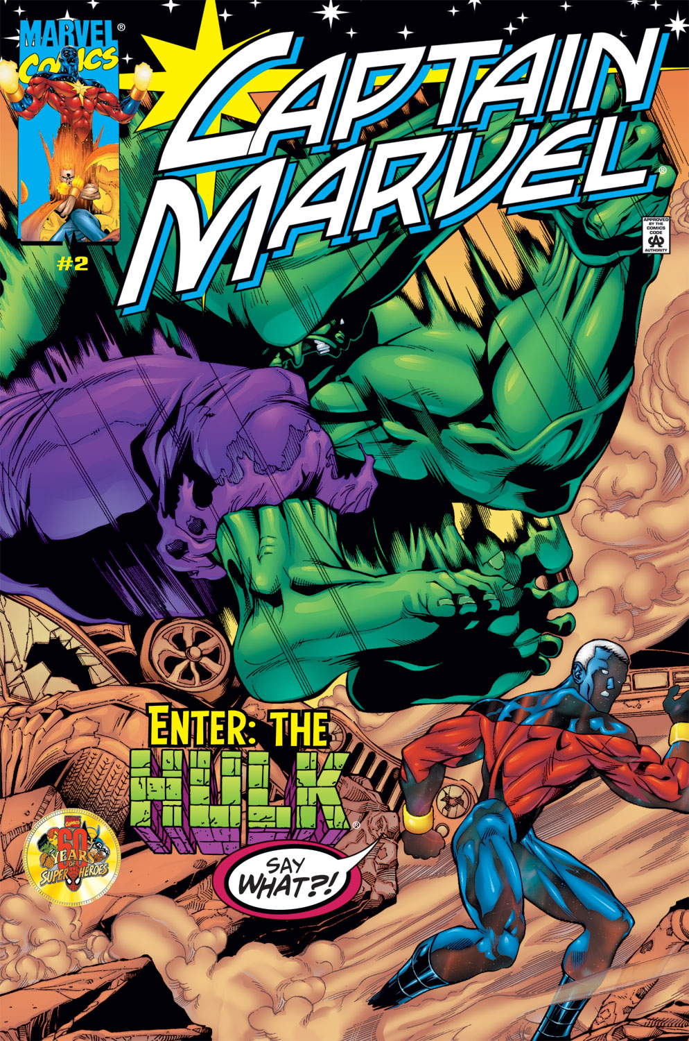 Read online Captain Marvel (1999) comic -  Issue #2 - 1