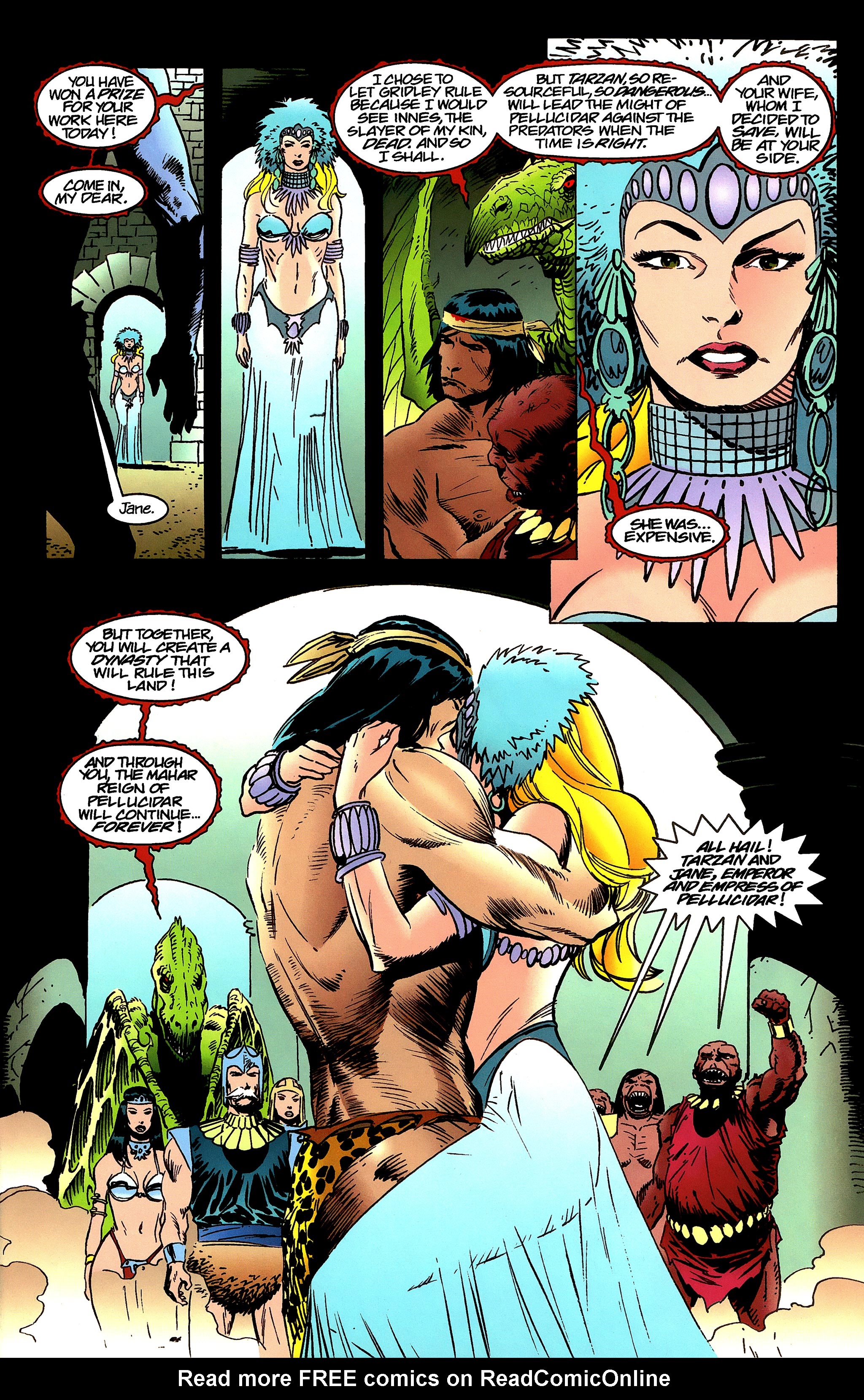 Read online Tarzan vs. Predator at the Earth's Core comic -  Issue #3 - 25