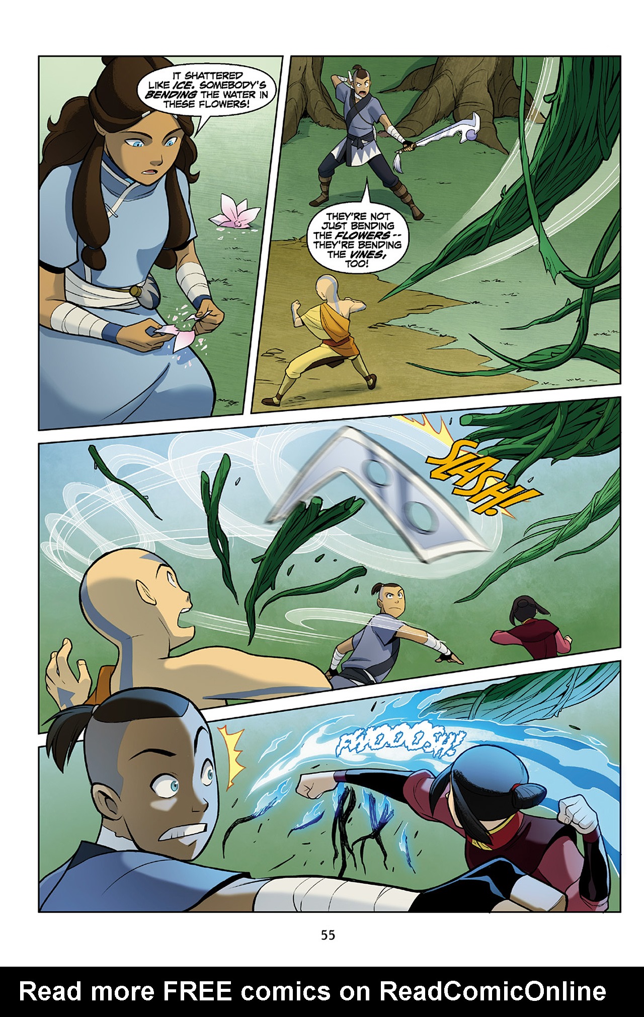 Read online Nickelodeon Avatar: The Last Airbender - The Search comic -  Issue # Part 2 - 56