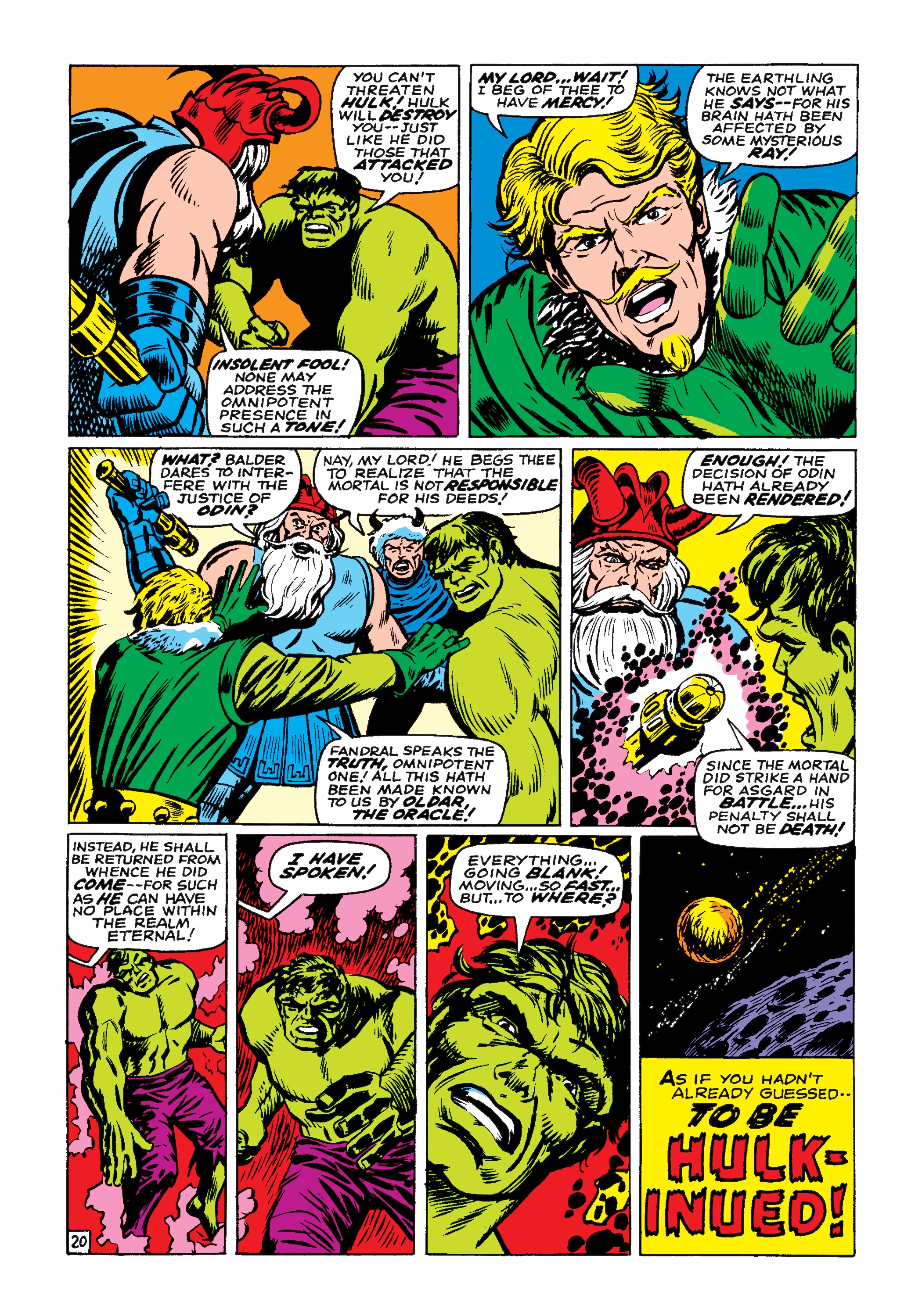 Read online Marvel Masterworks: The Incredible Hulk comic -  Issue # TPB 3 (Part 3) - 83
