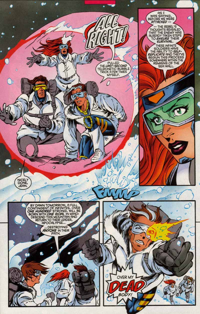Read online X-Man comic -  Issue #53 - 16