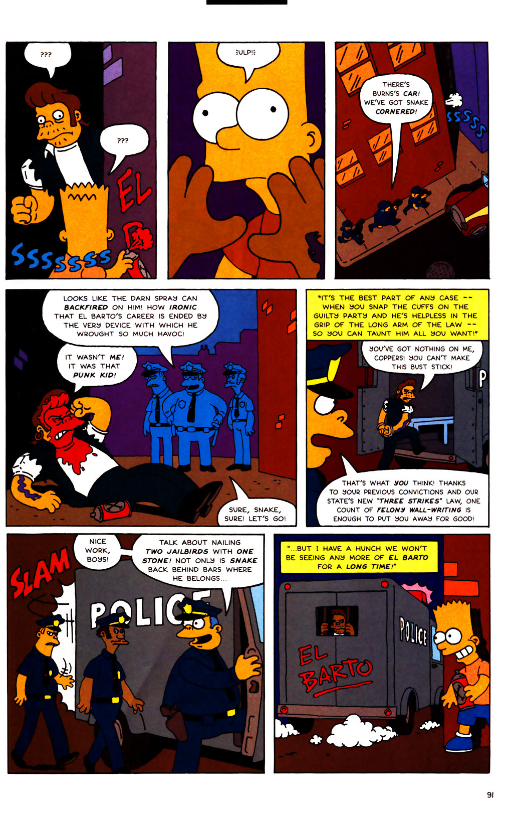 Read online Simpsons Comics comic -  Issue #100 - 91