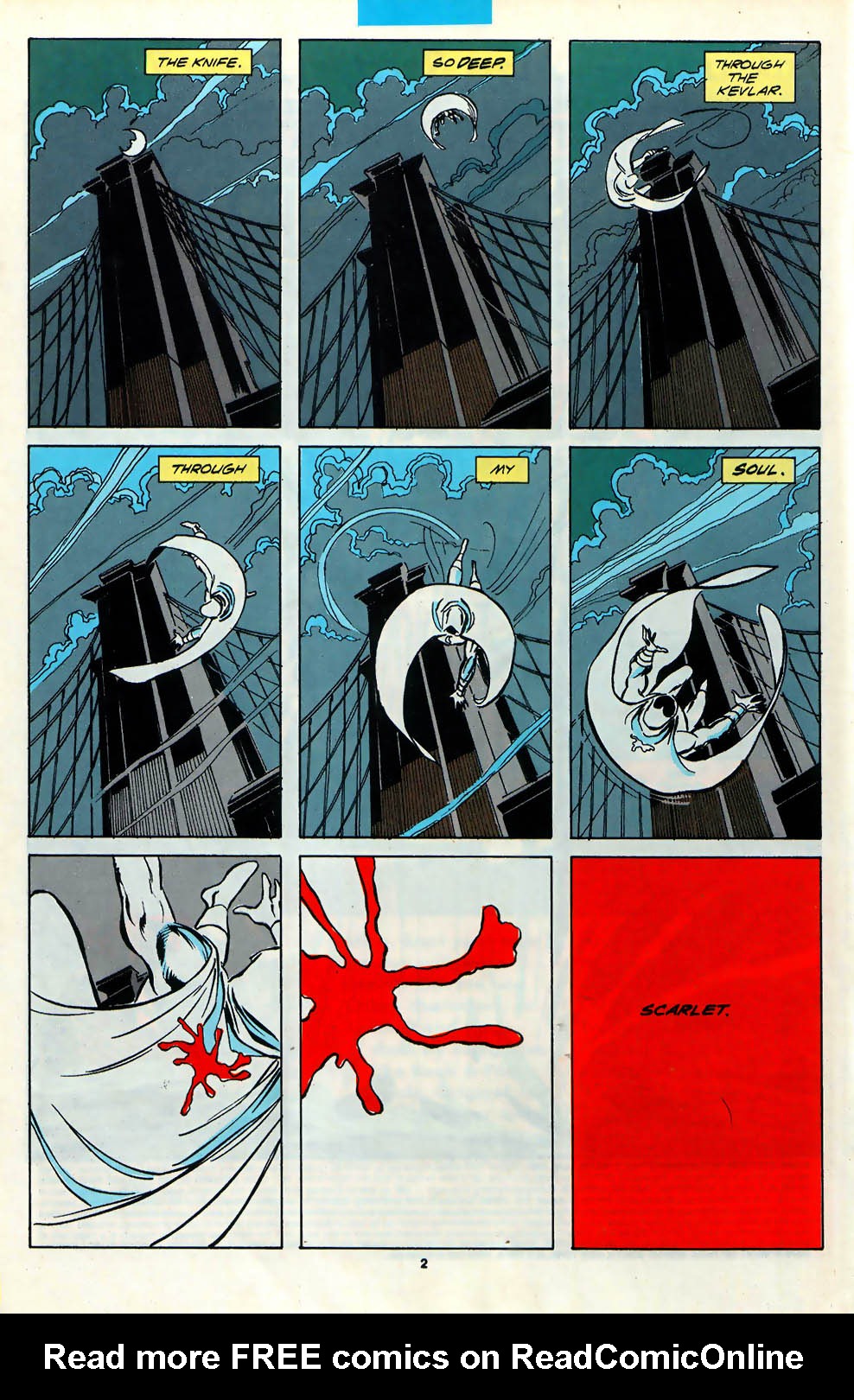 Read online Marc Spector: Moon Knight comic -  Issue #28 - 3