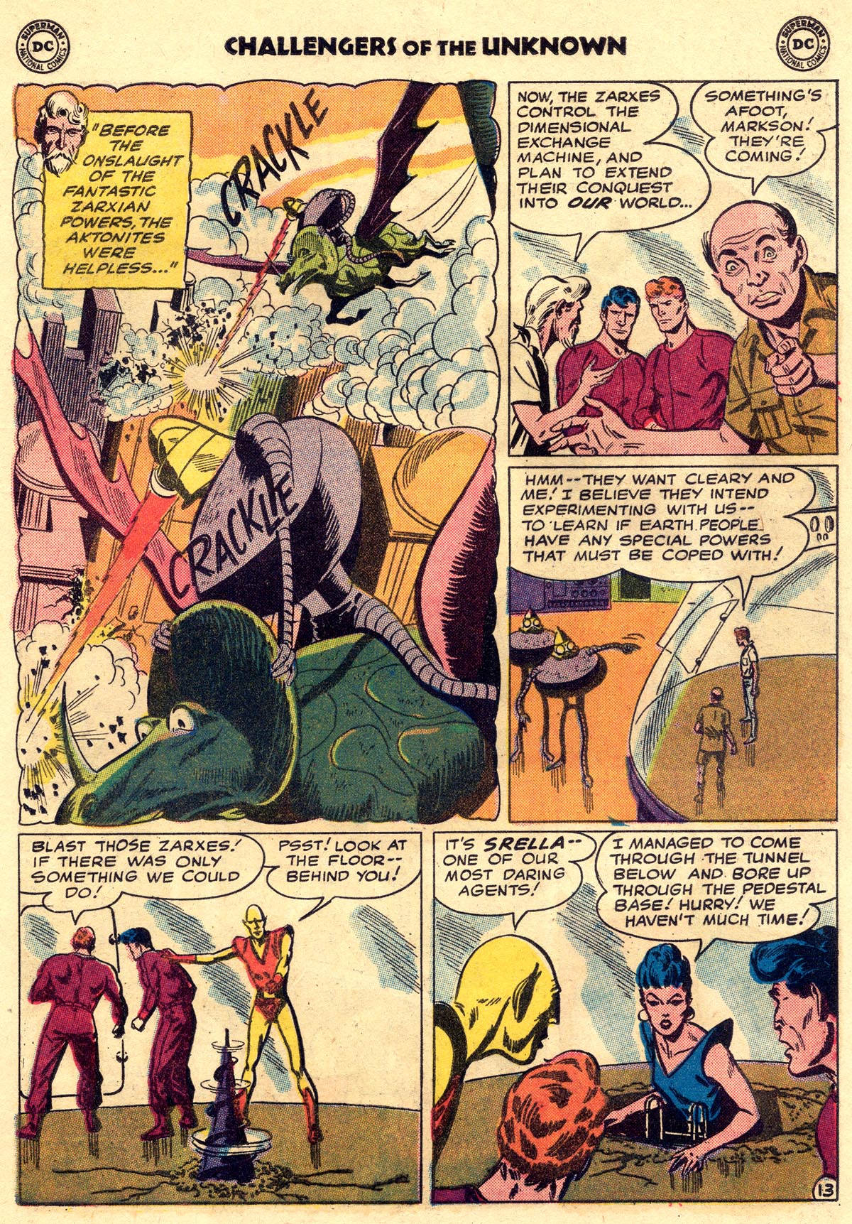 Challengers of the Unknown (1958) Issue #11 #11 - English 17