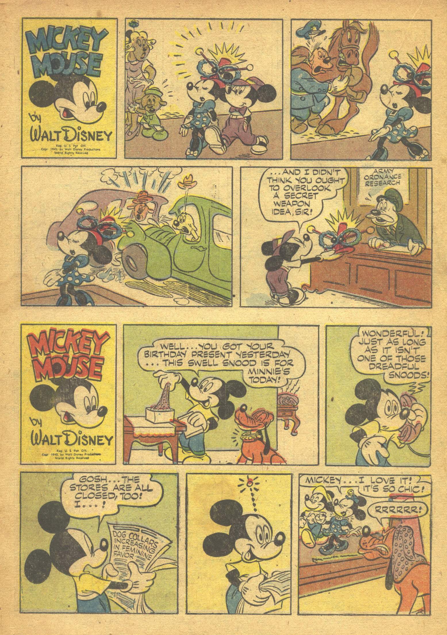 Read online Walt Disney's Comics and Stories comic -  Issue #66 - 30