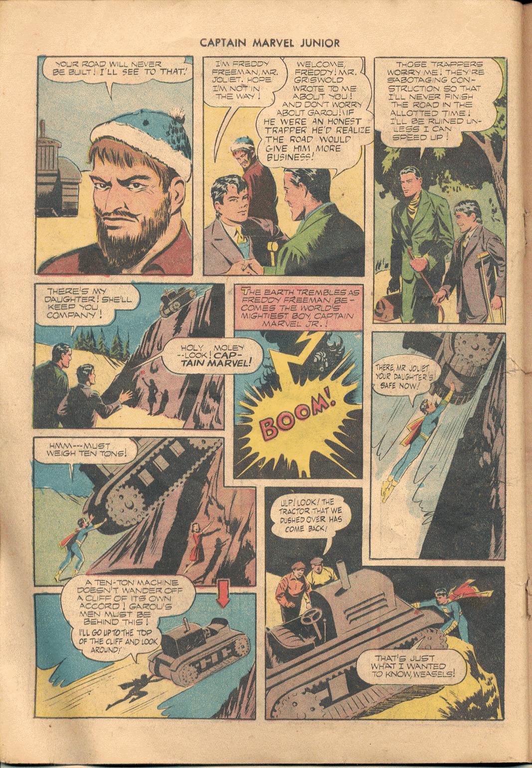 Read online Captain Marvel, Jr. comic -  Issue #29 - 17