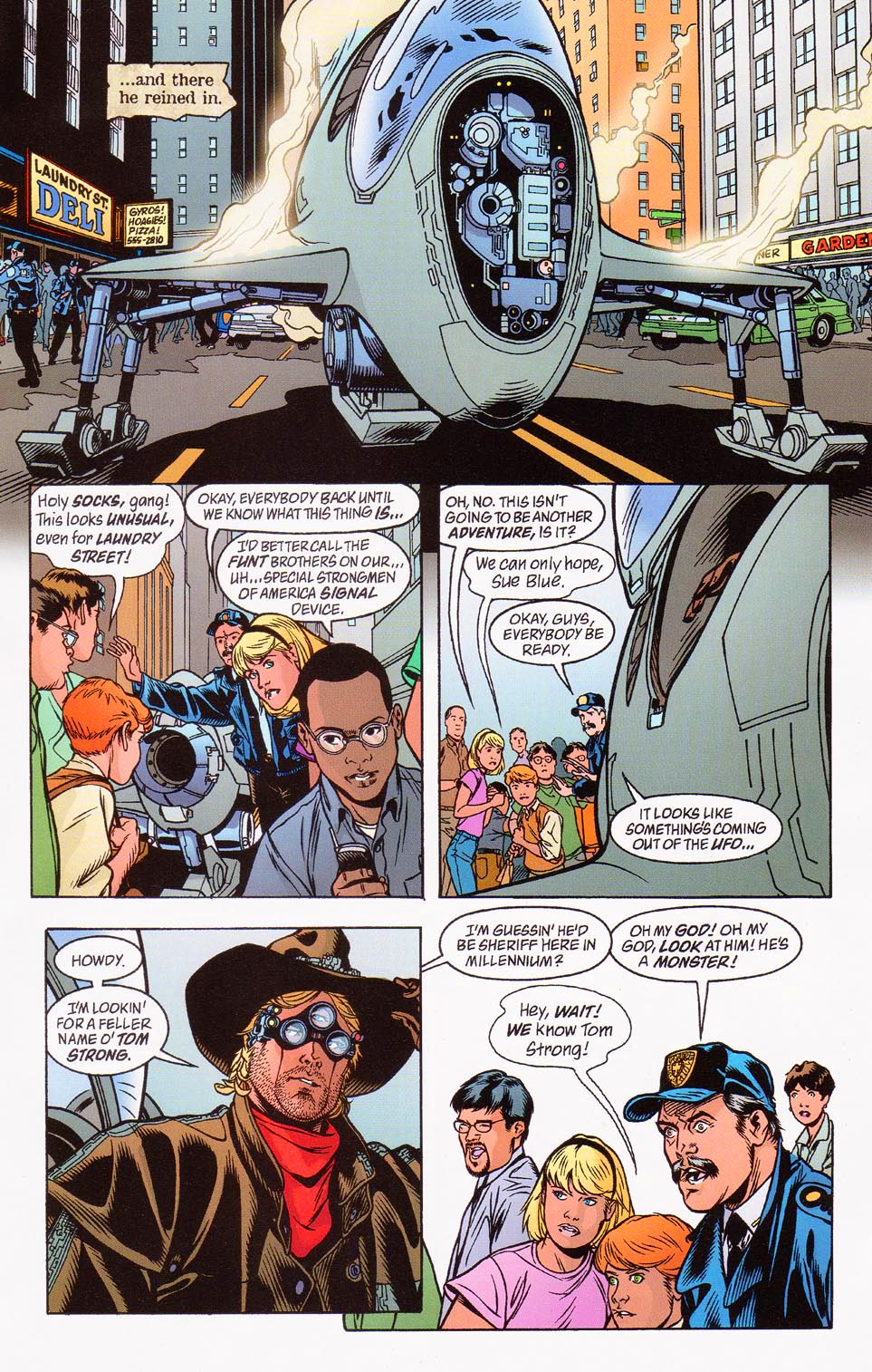 Read online Tom Strong comic -  Issue #16 - 8
