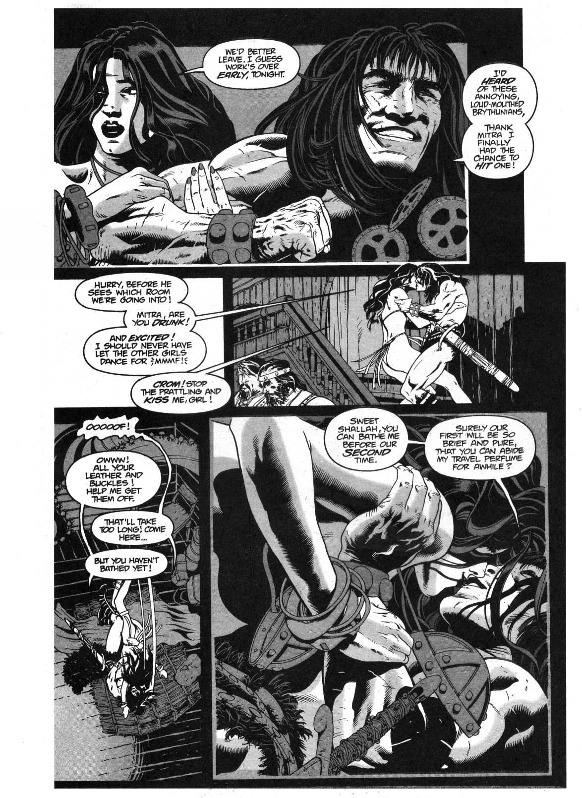 Read online Conan the Savage comic -  Issue #8 - 35