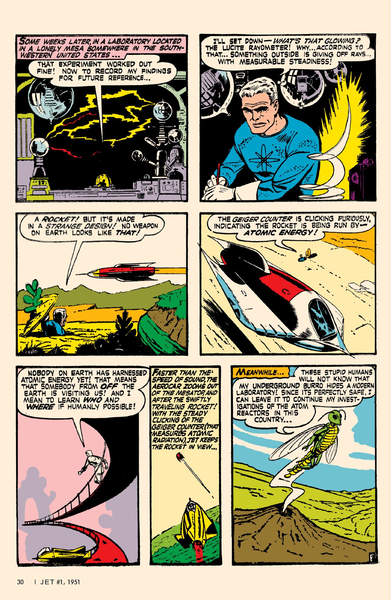Read online Bob Powell's Complete Jet Powers comic -  Issue # TPB (Part 1) - 34