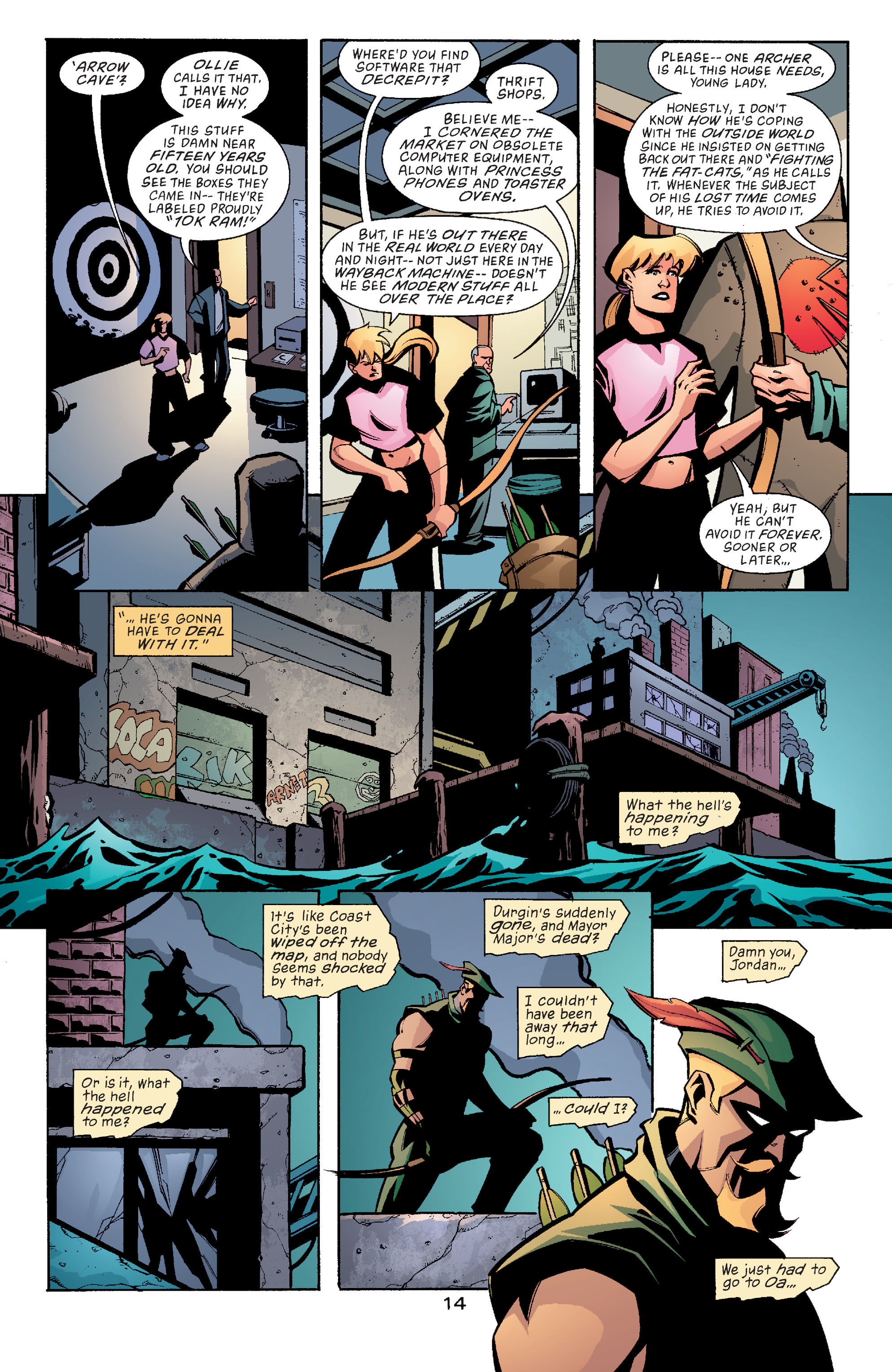 Read online Green Arrow (2001) comic -  Issue #3 - 14