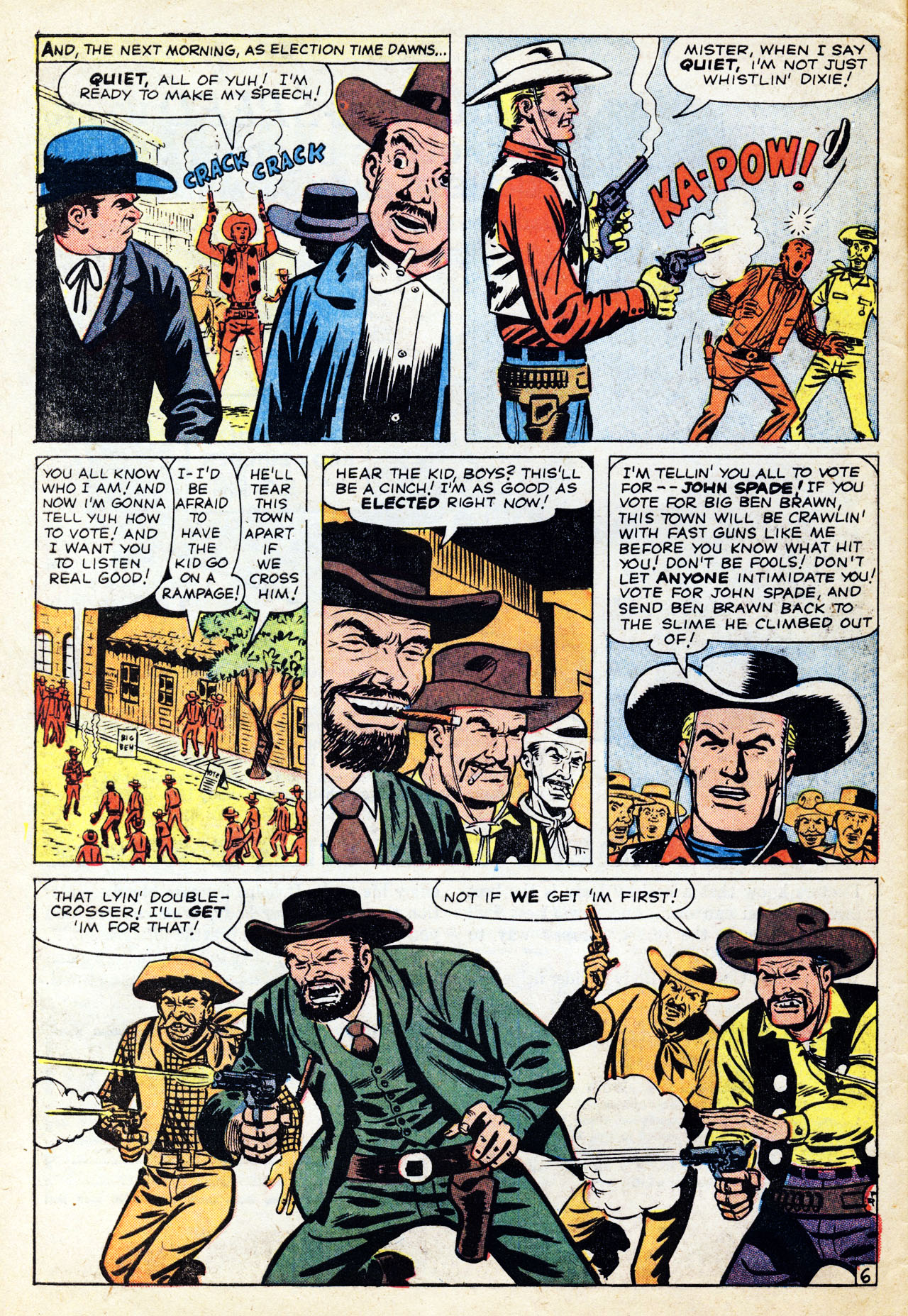 Read online Gunsmoke Western comic -  Issue #65 - 10