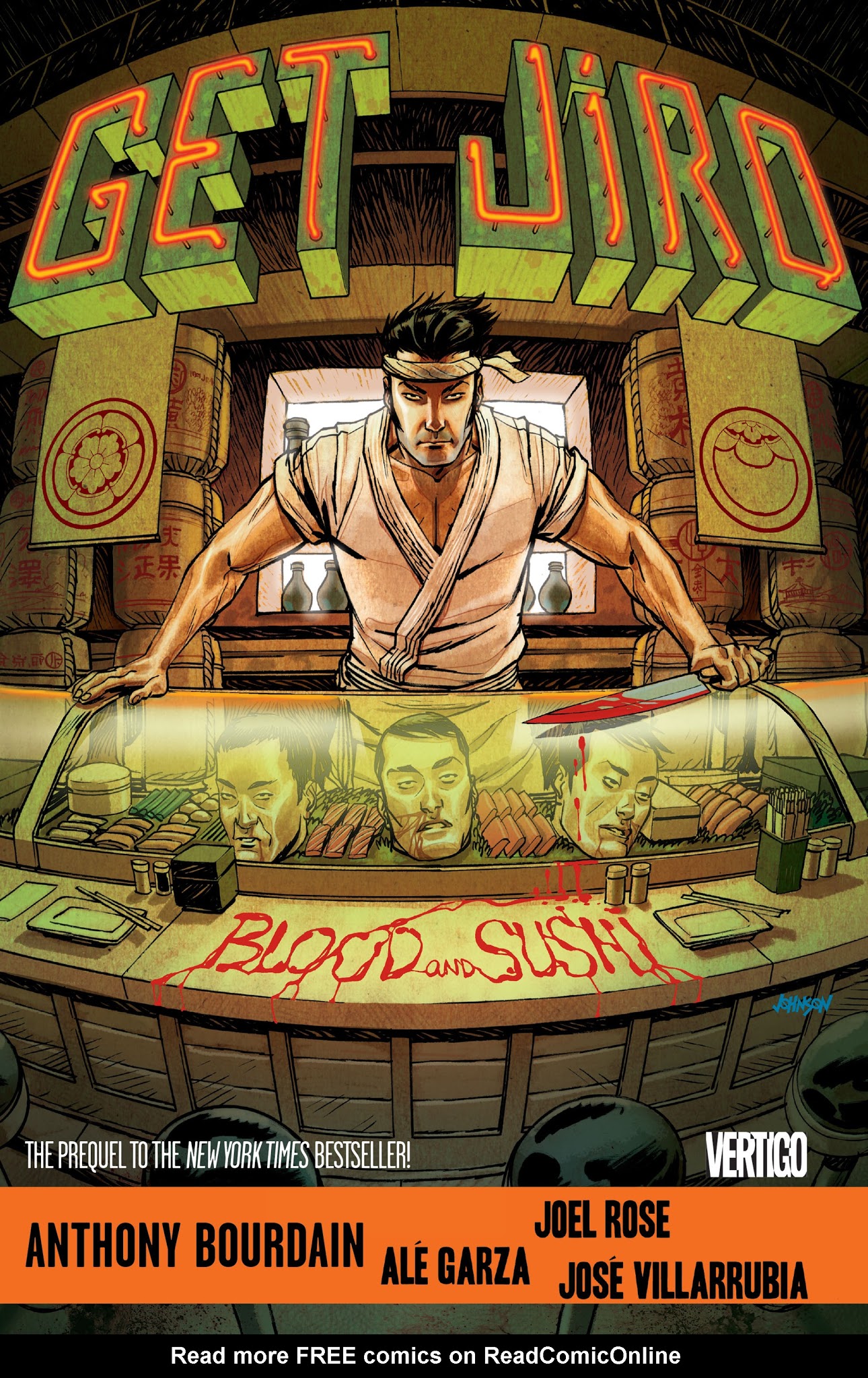 Get Jiro!: Blood & Sushi TPB Page 1