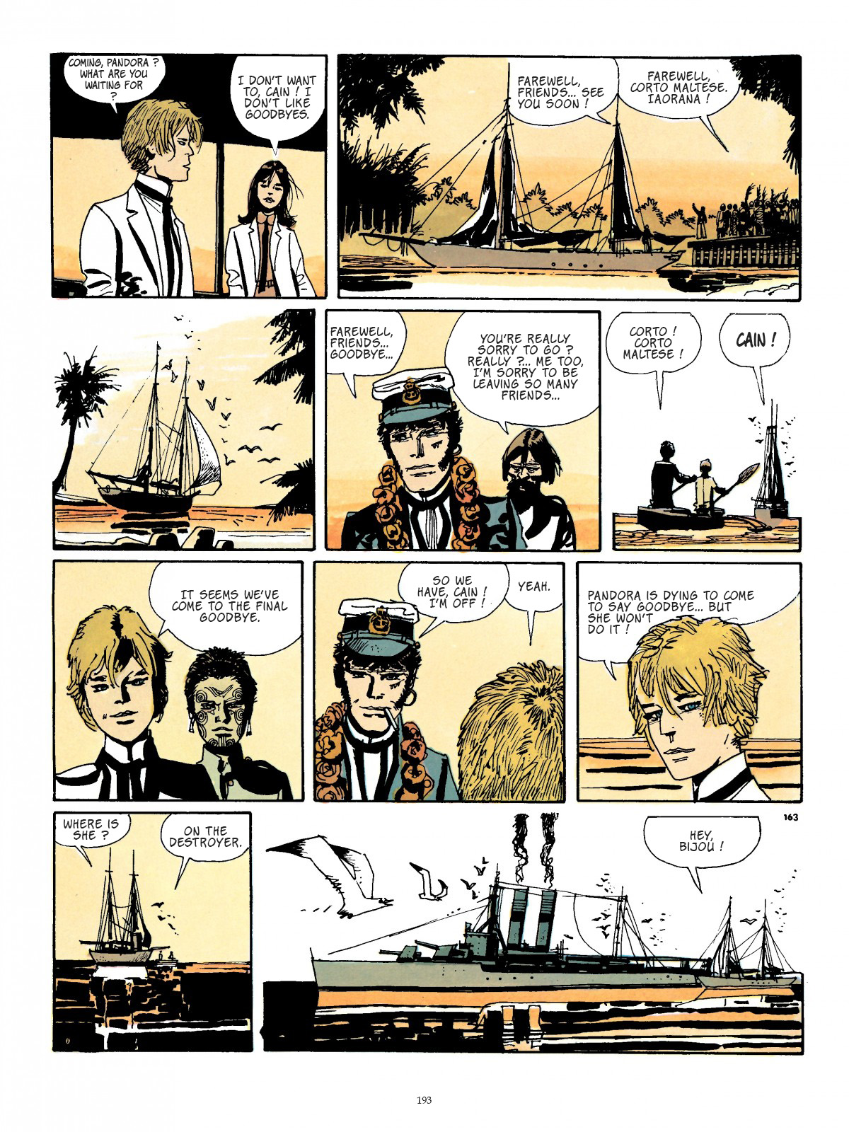 Read online Corto Maltese comic -  Issue # TPB 2 (Part 2) - 83