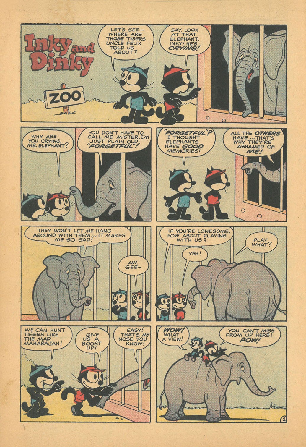 Read online Felix the Cat (1955) comic -  Issue #100 - 36
