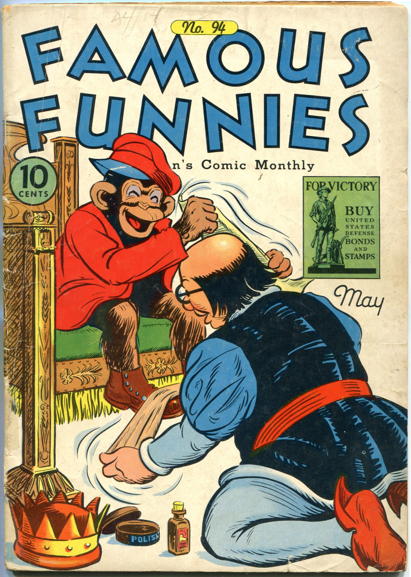 Read online Famous Funnies comic -  Issue #94 - 1