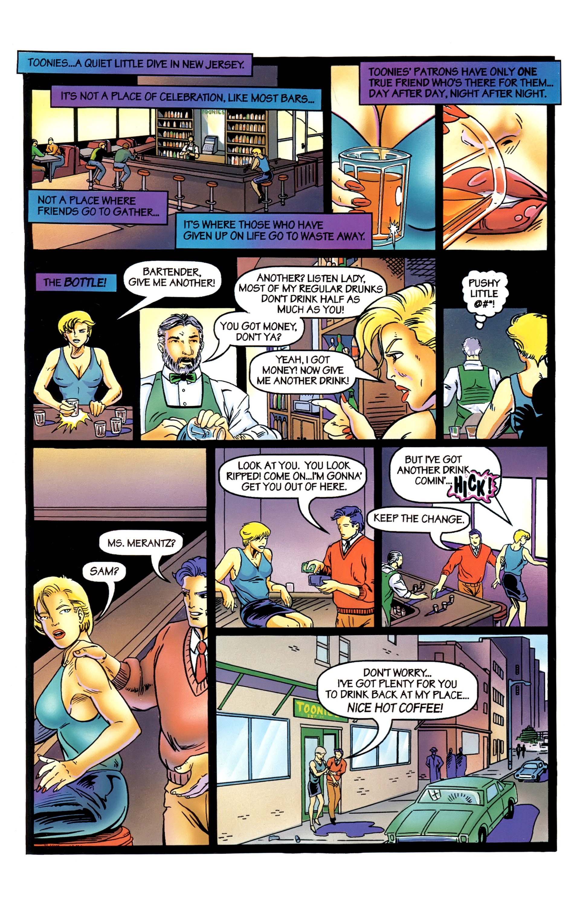 Read online Bloodfire comic -  Issue #8 - 16